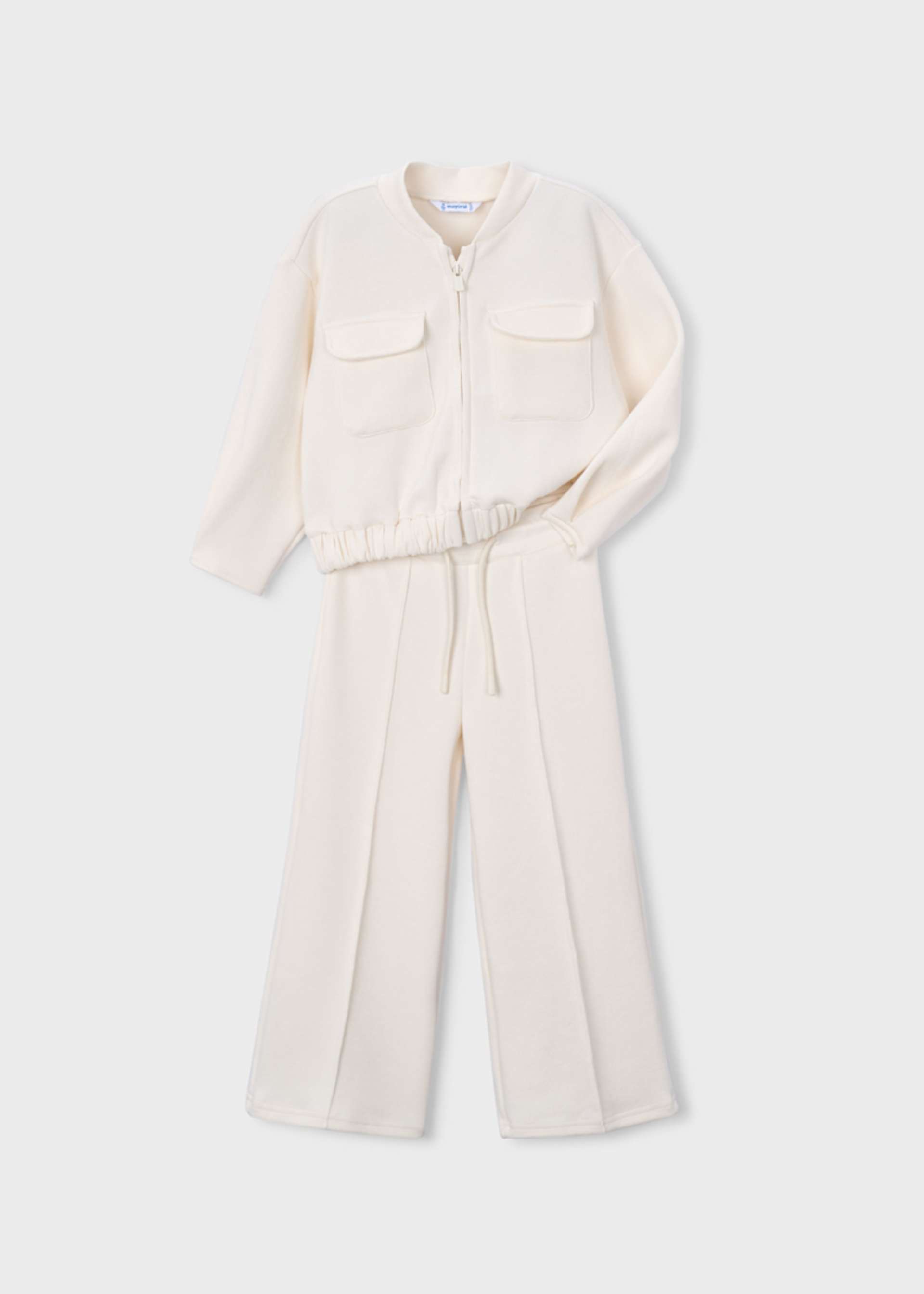 Girl 2-Piece Pique Tracksuit