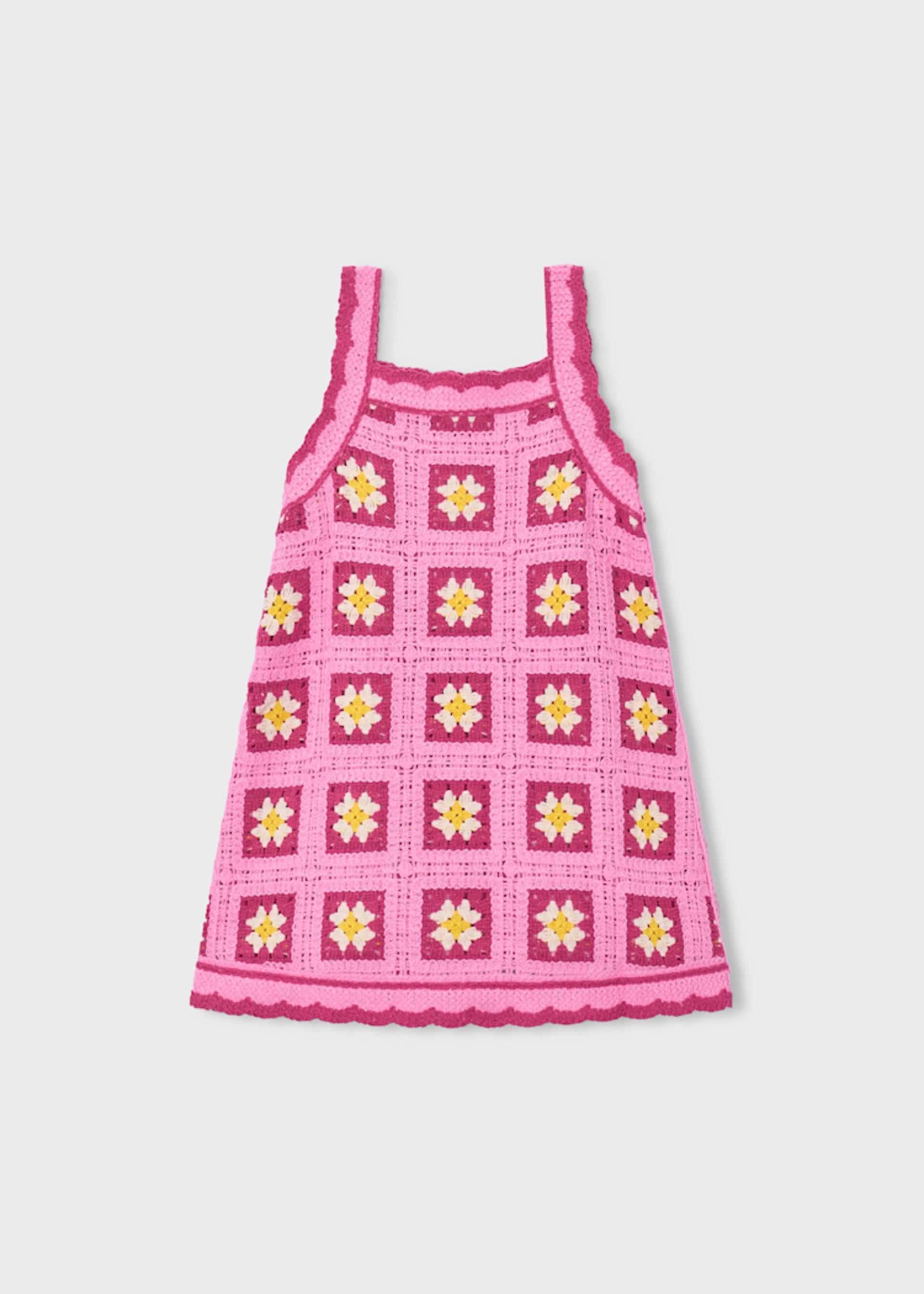 Robe en crochet fille