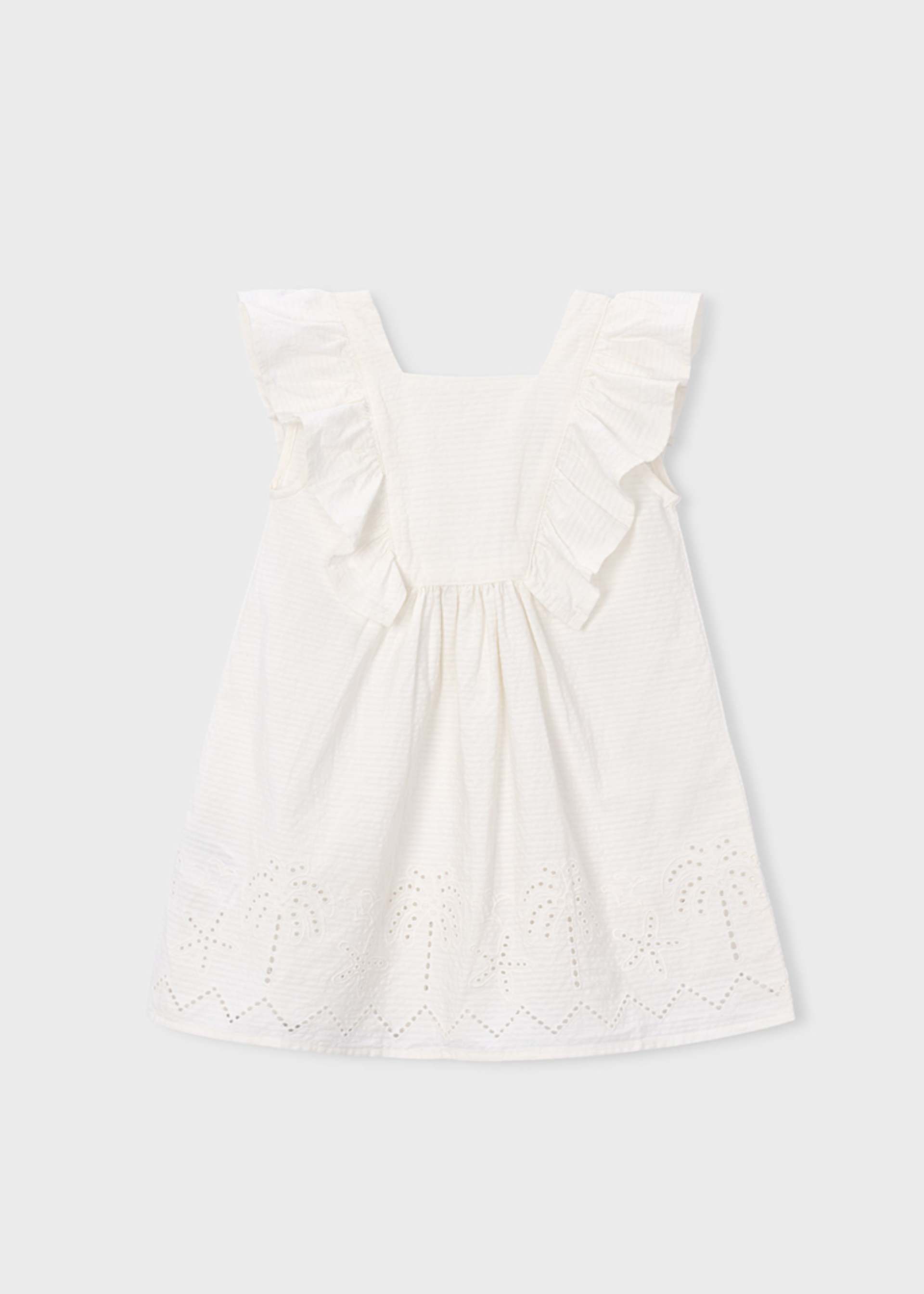 Vestido con calados niña