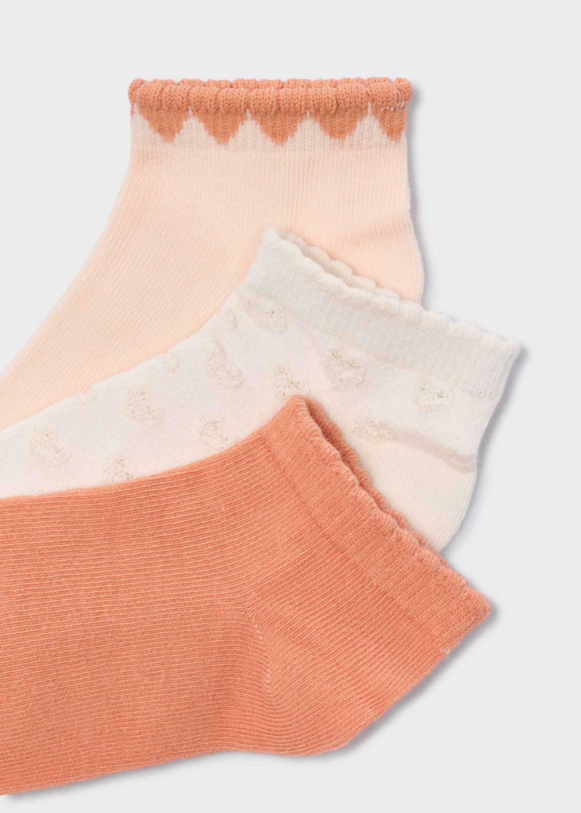 Set 3 calze corte bambina