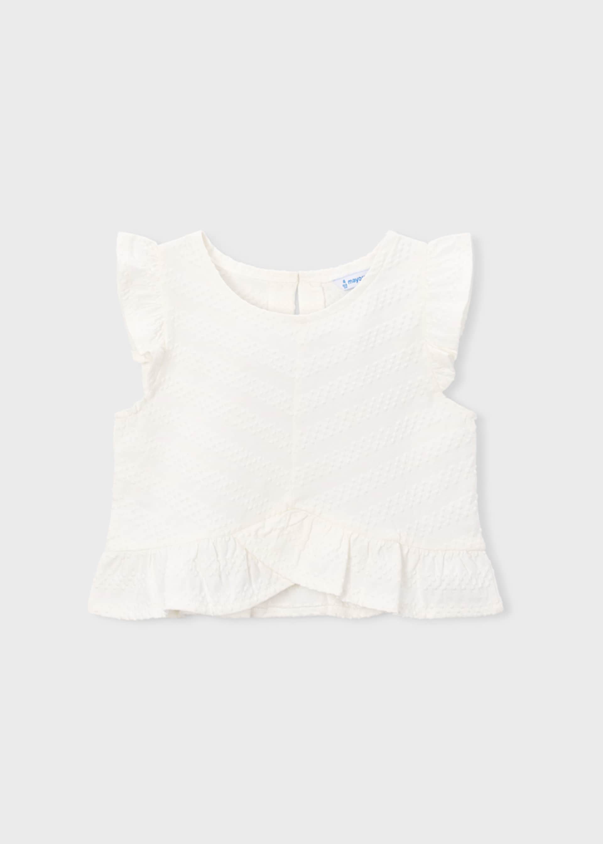 Girl's ruffled T-shirt Girl's ruffled T-shirt