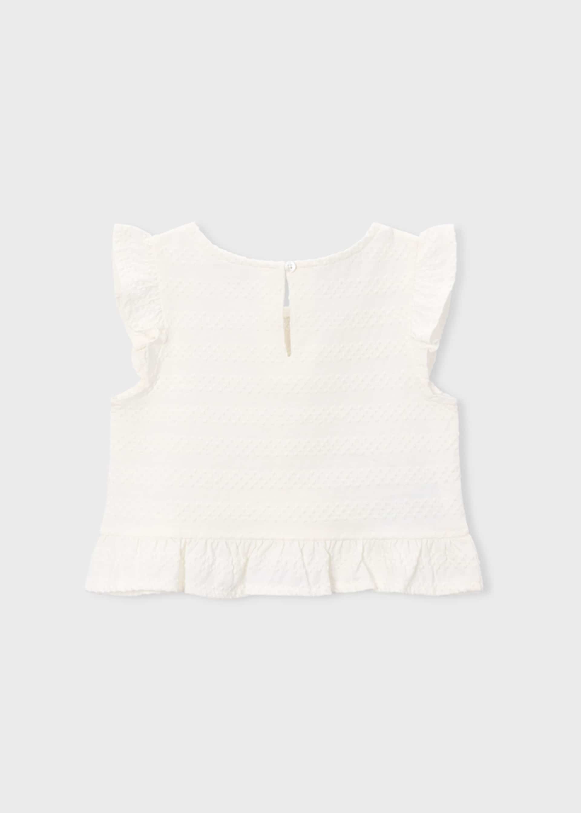 T-Shirt Rüschen Mädchen