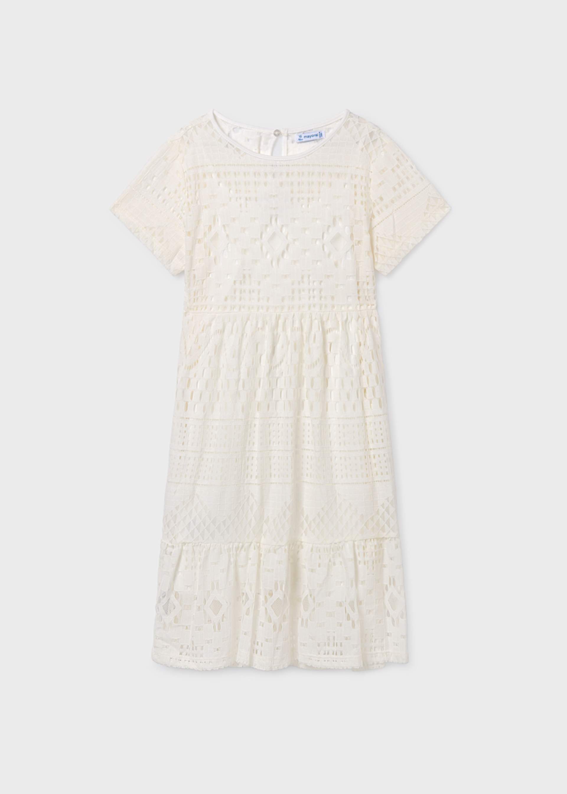 Girl Eyelet Dress