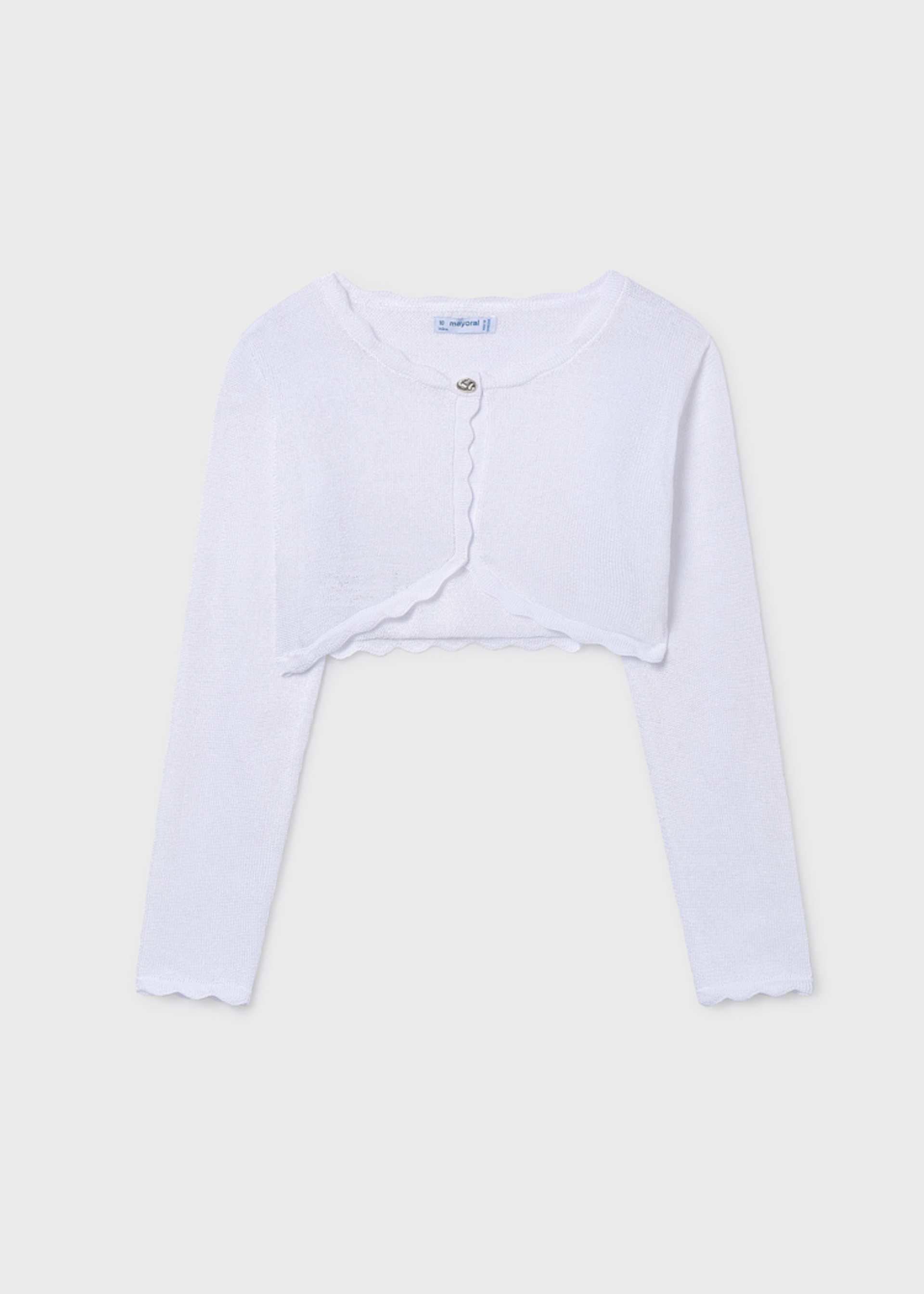 Cardigan tricot basic ragazza