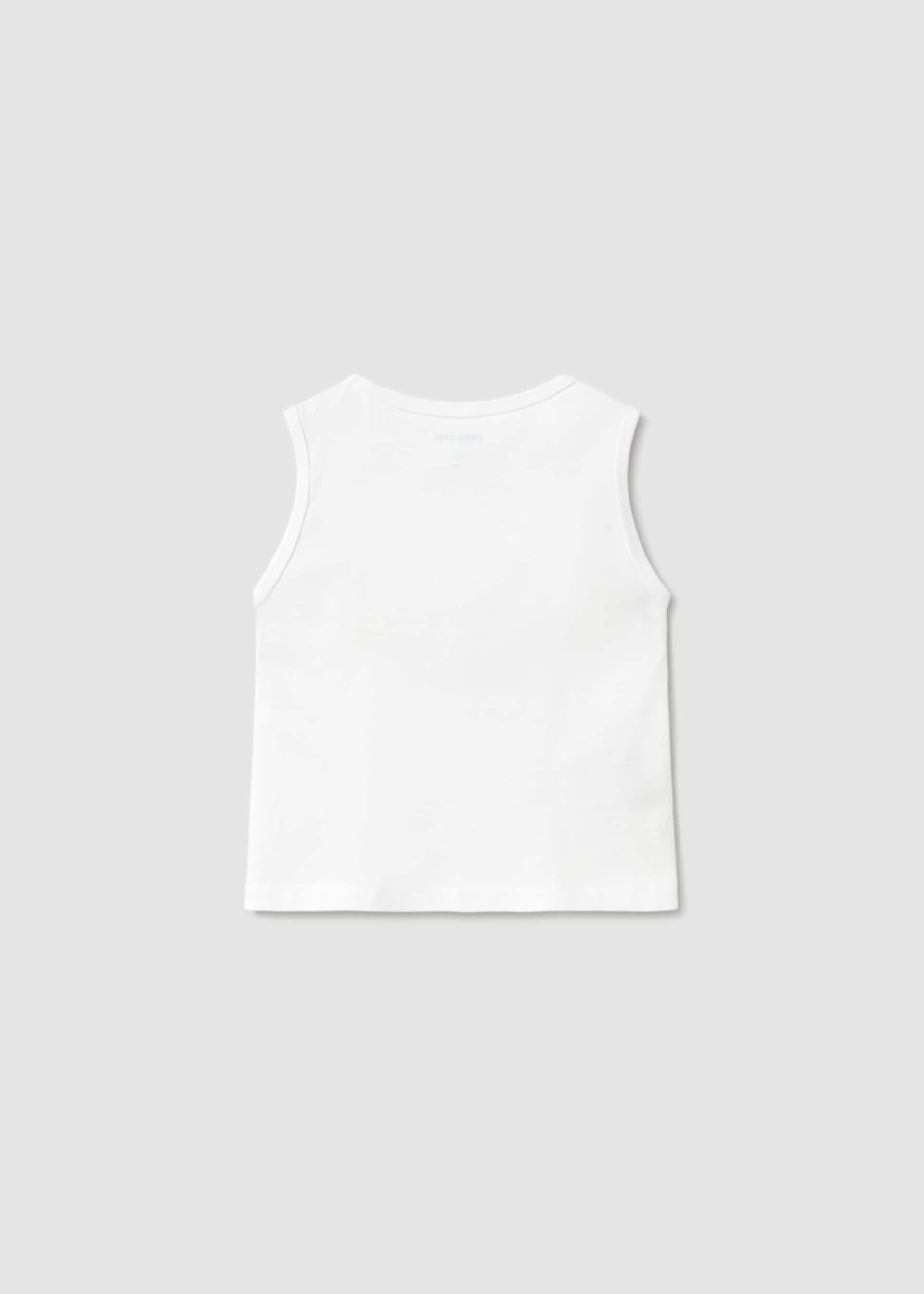 Playera sin mangas interactiva bebé