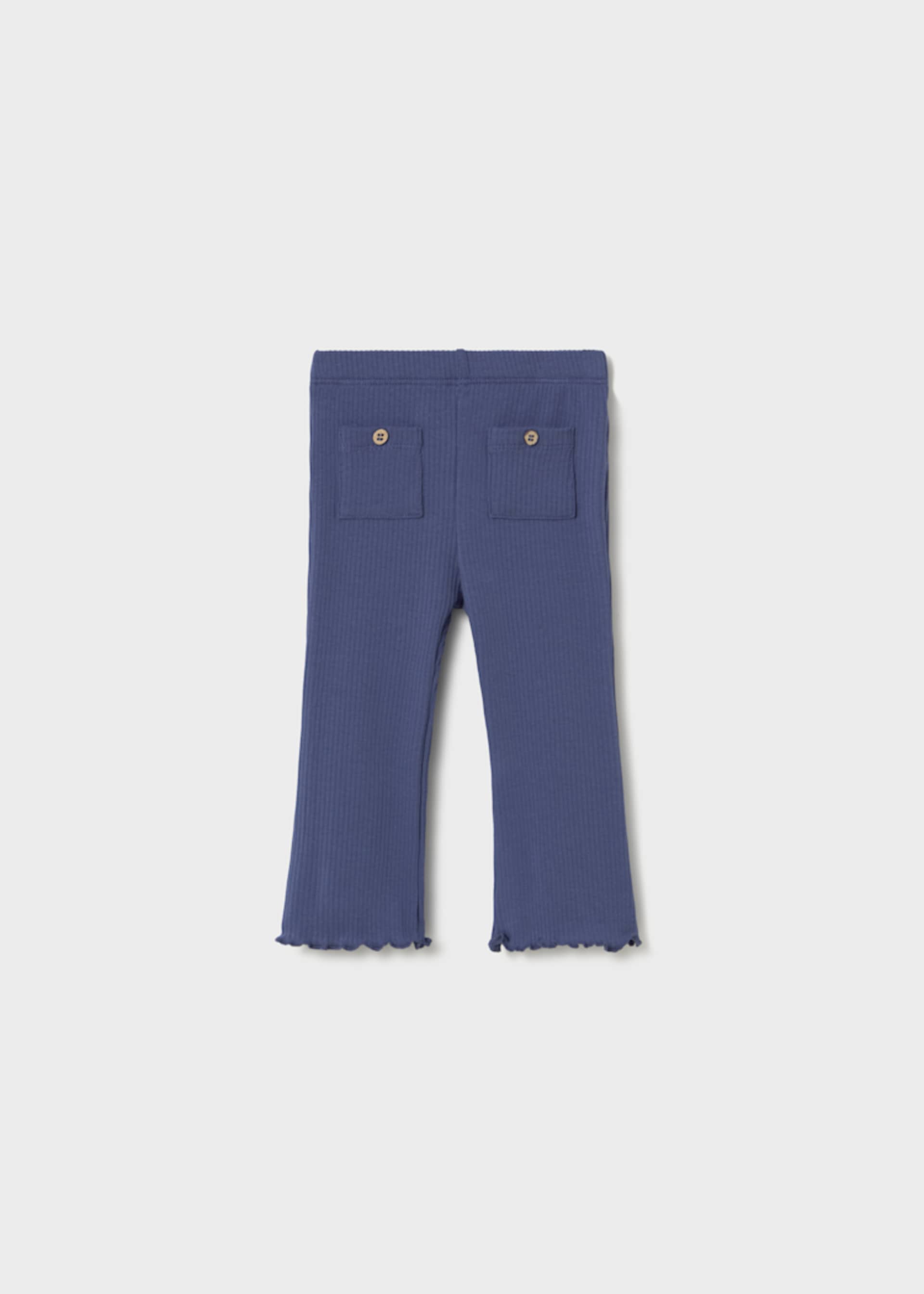 Leggings évasé côtelé bébé