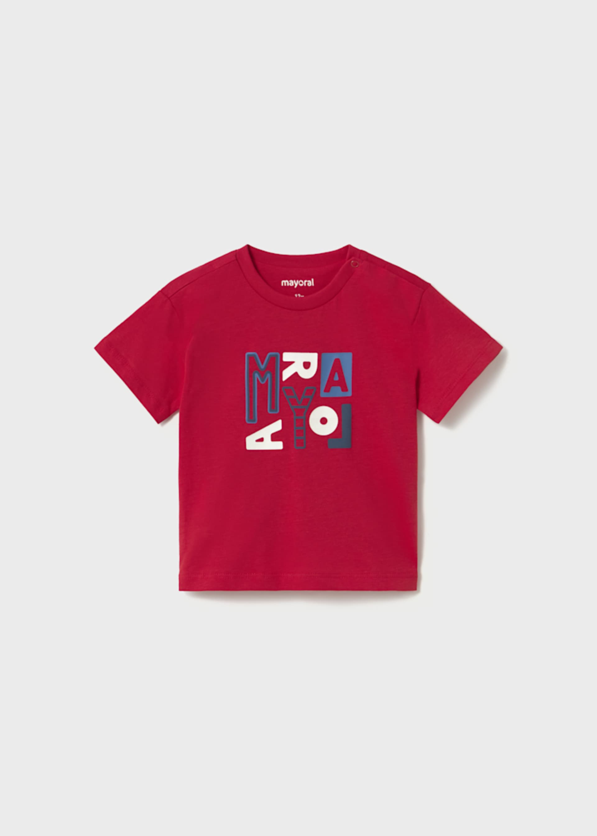 Playera básica letras bebé