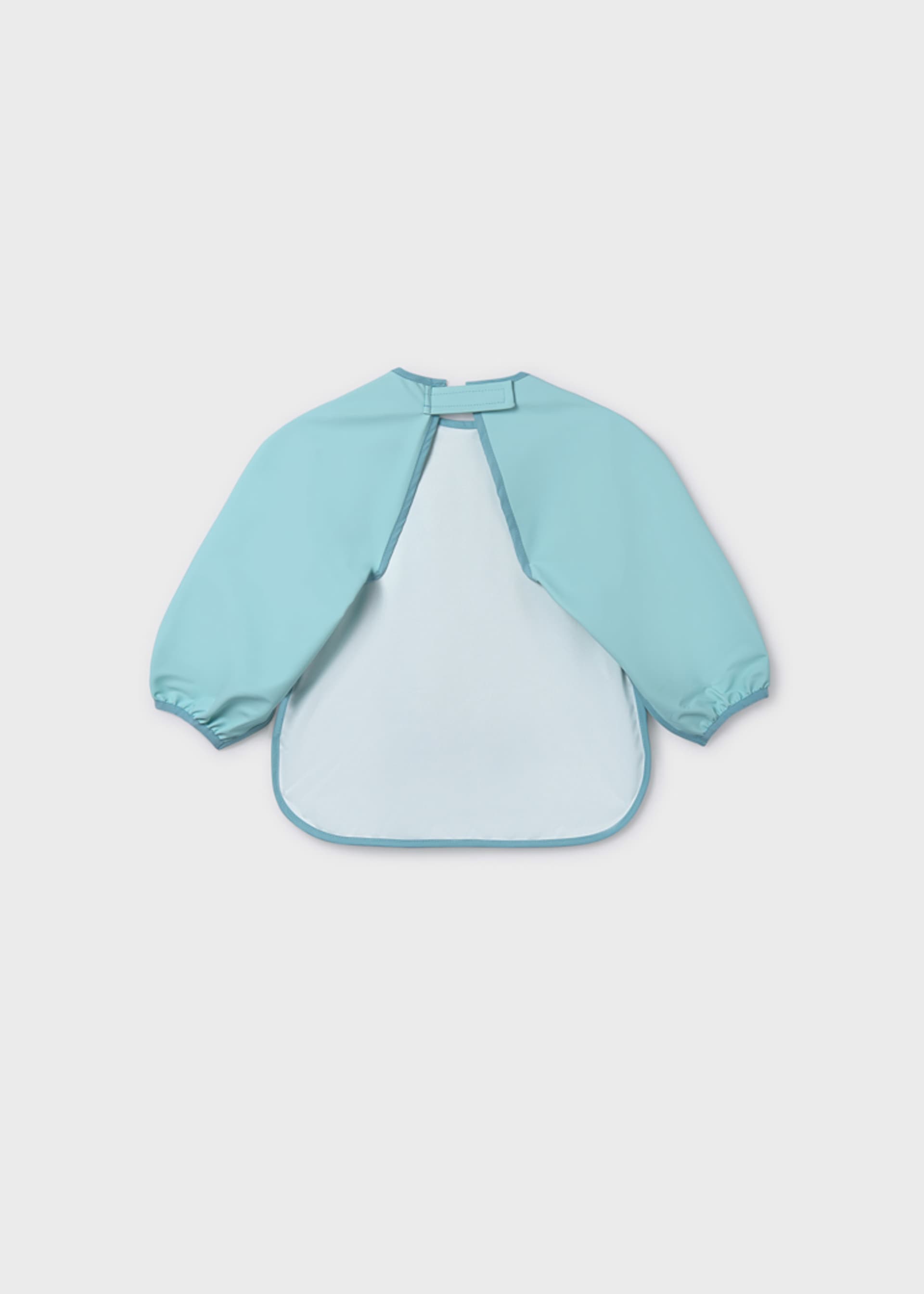 Baby bib with sleeves