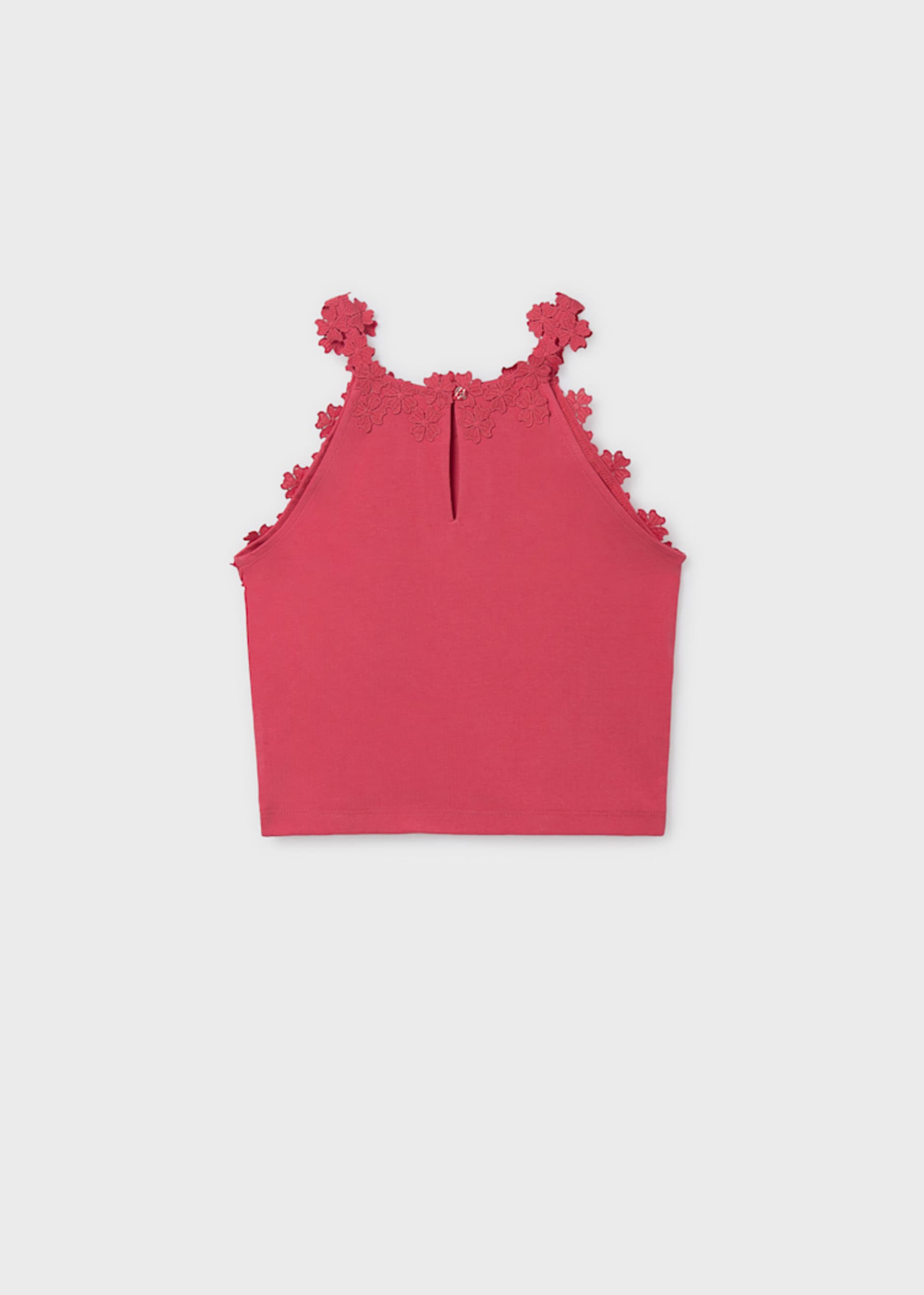 Träger-Top Blumendetails Teenager Mädchen