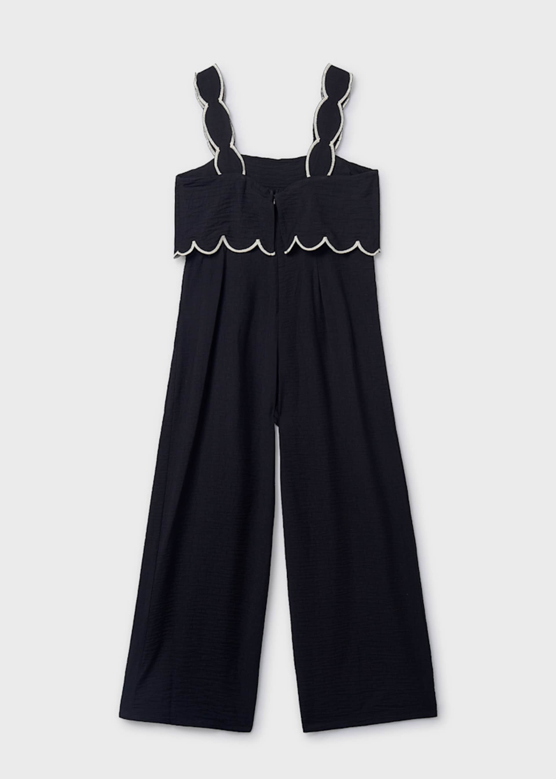 Long wave jumpsuit for girls