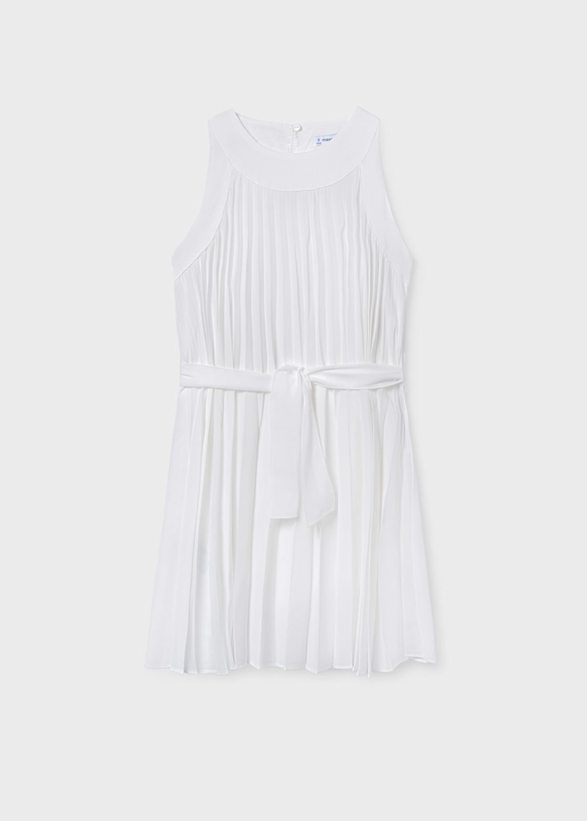 Vestido plisado chica