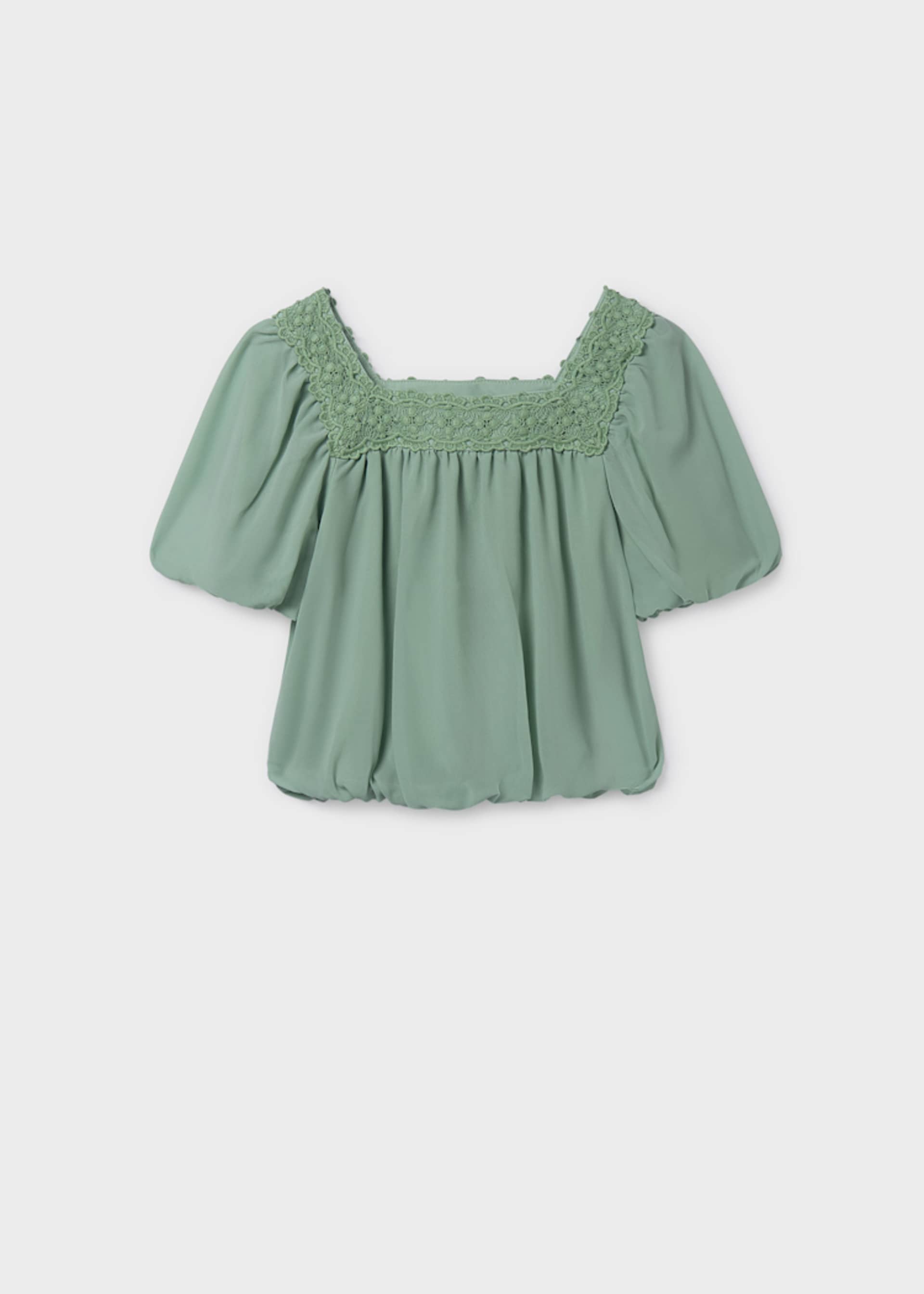 Blouse en mousseline fille