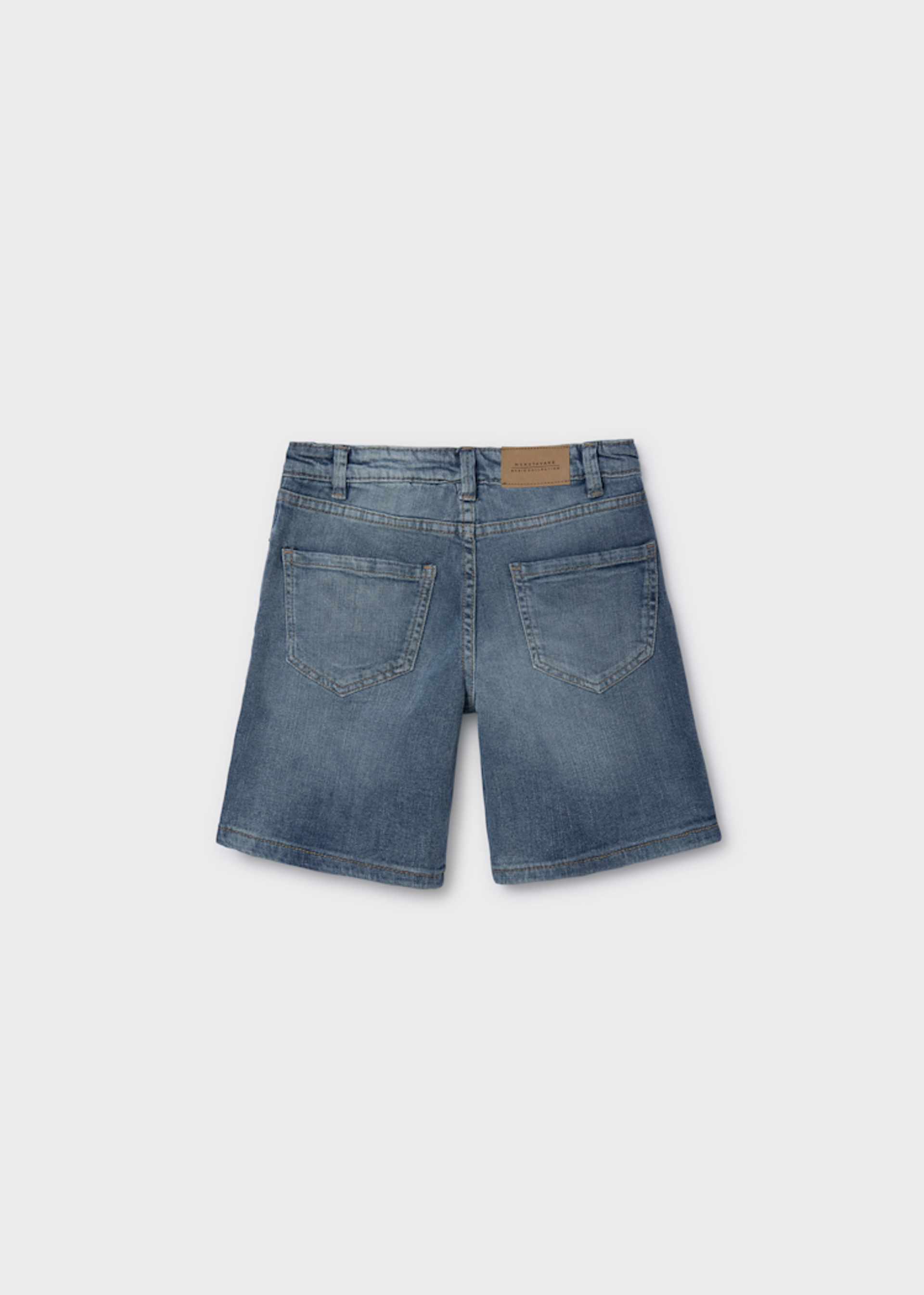 Jeans-Bermudas basic Teenager Jungen