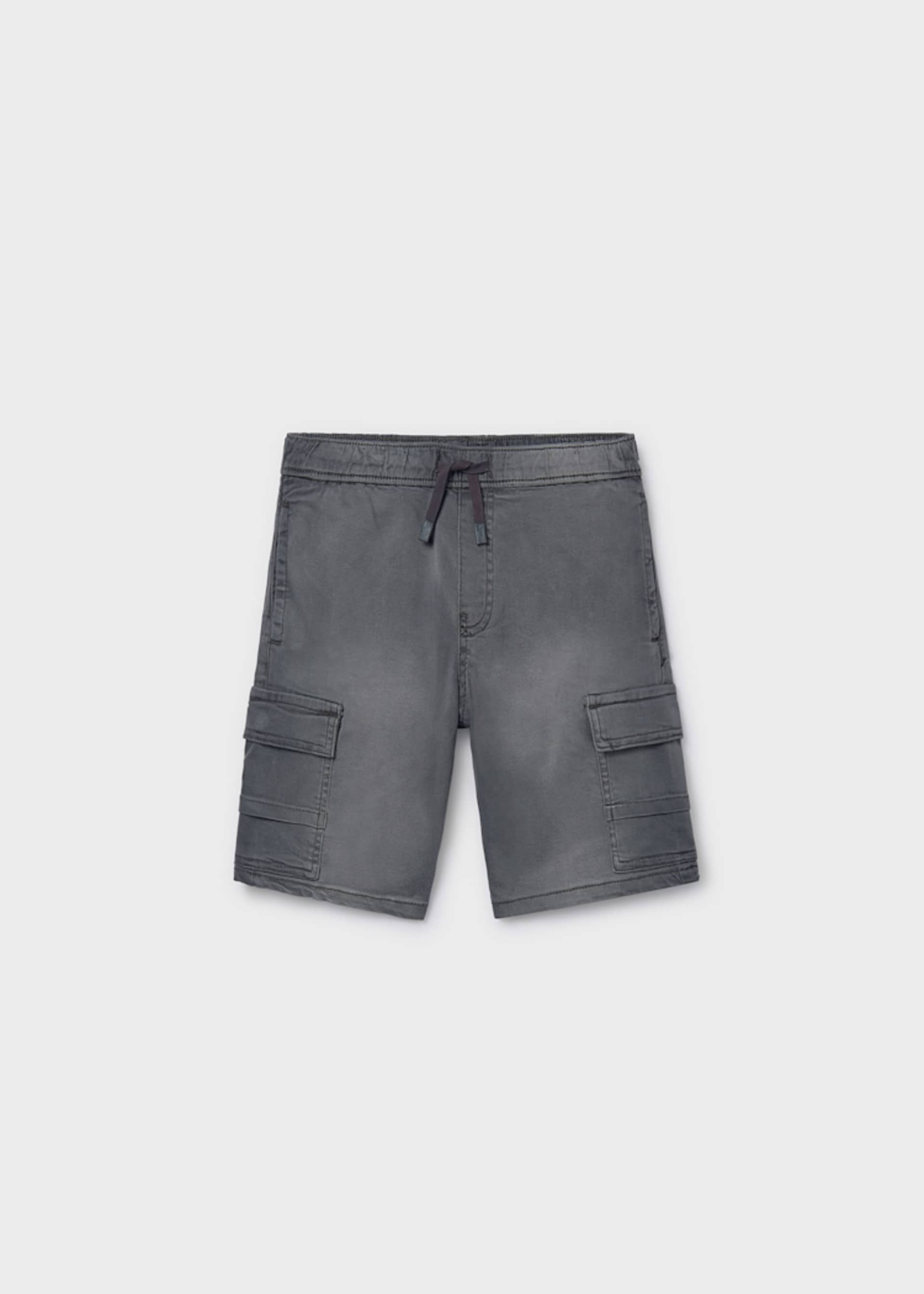 Boy's denim cargo shorts