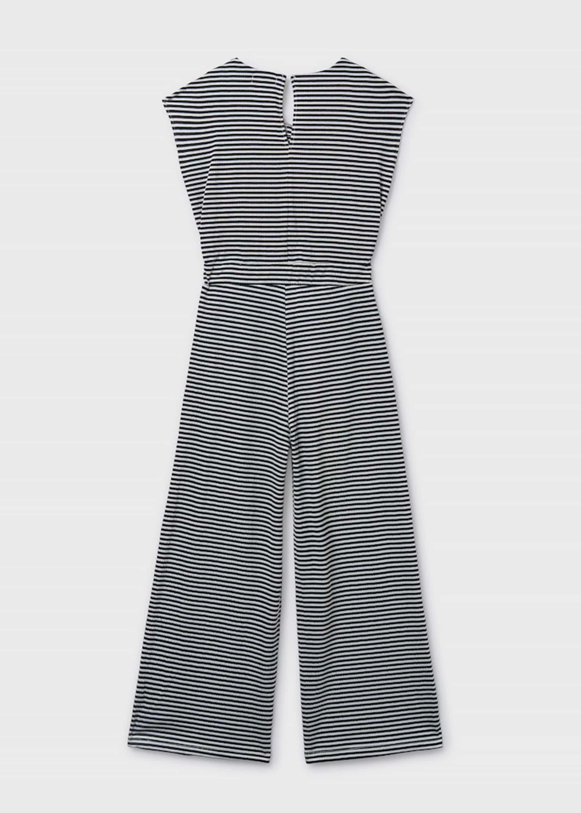 Girl Striped Jumpsuit