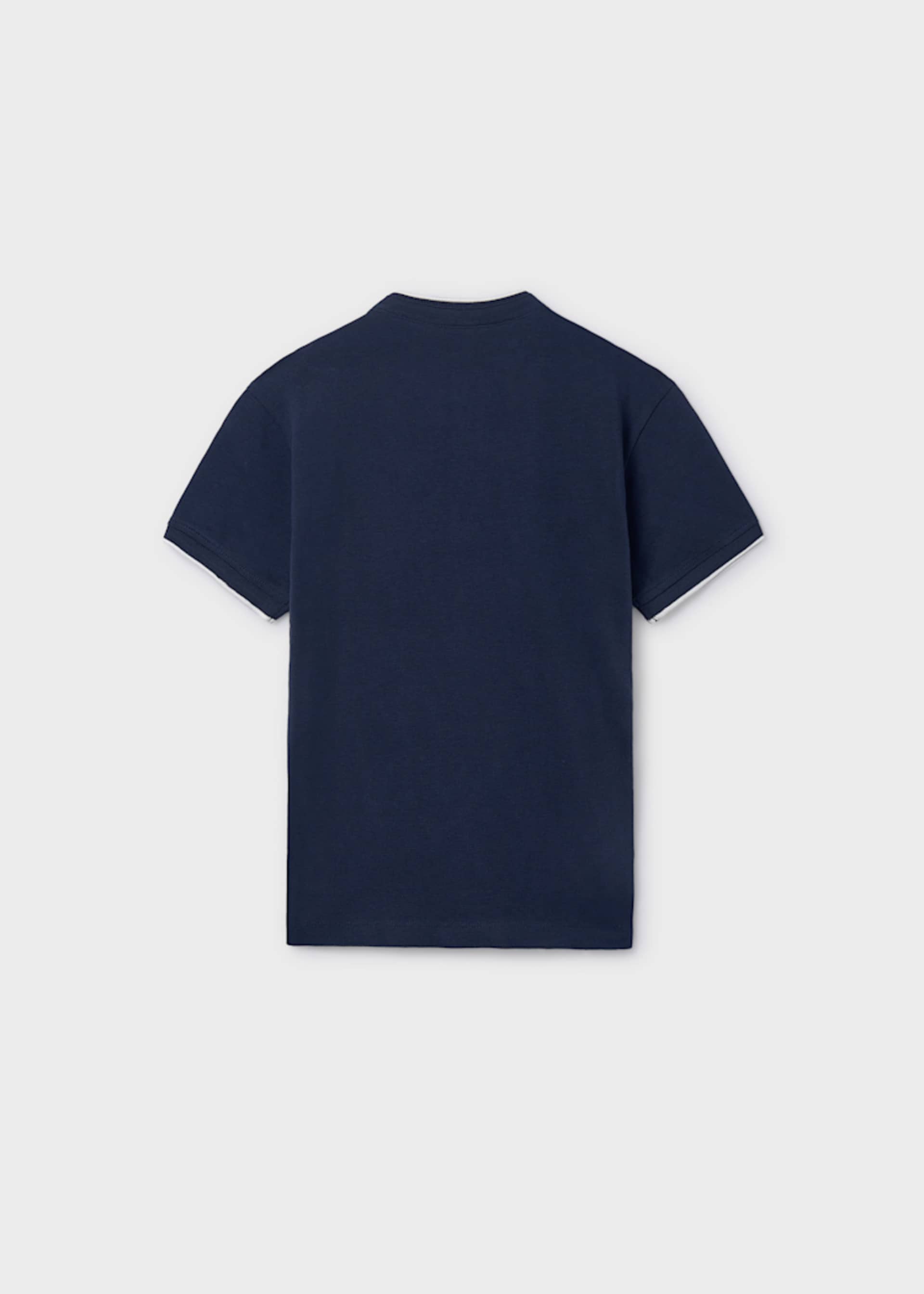 mandarin collar polo shirt boy