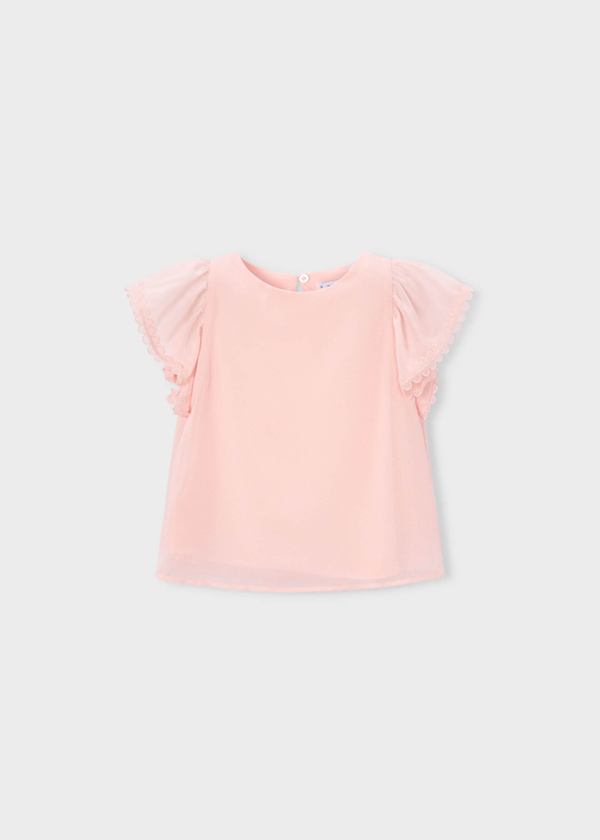 Blusa chiffon bambina