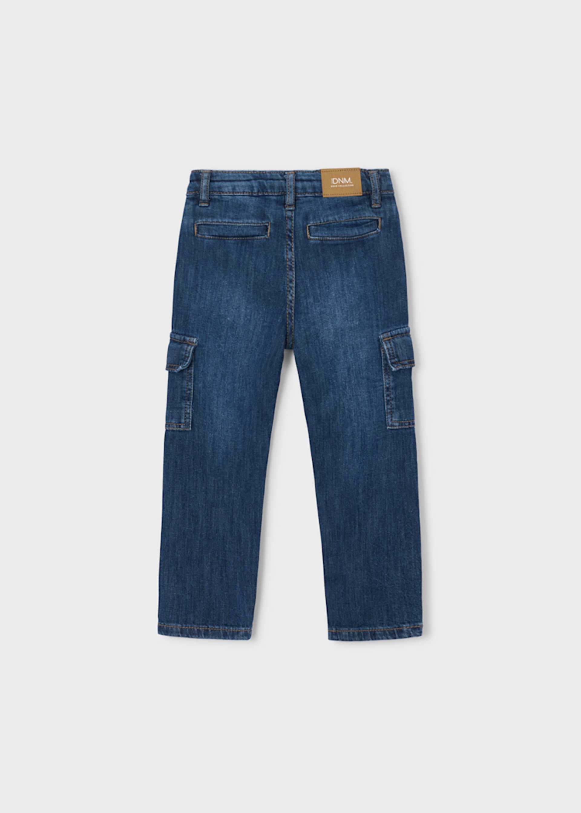 Pantalone jeans cargo bambino