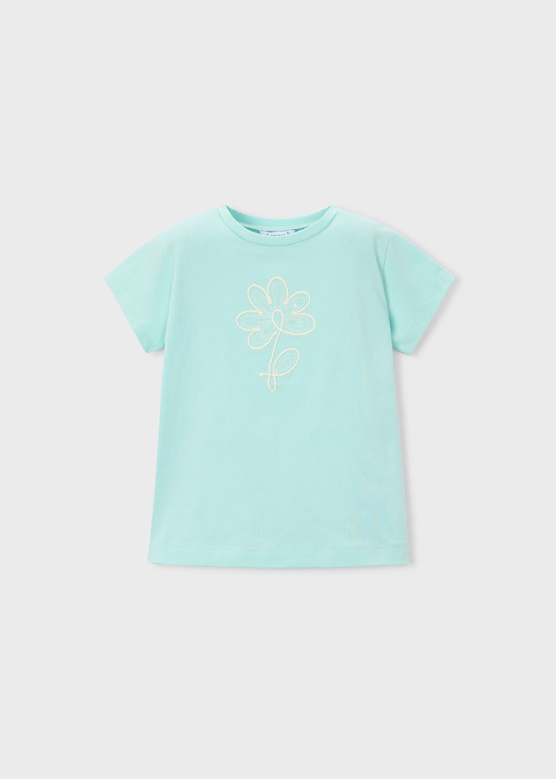 Girl Flower Graphic T-Shirt