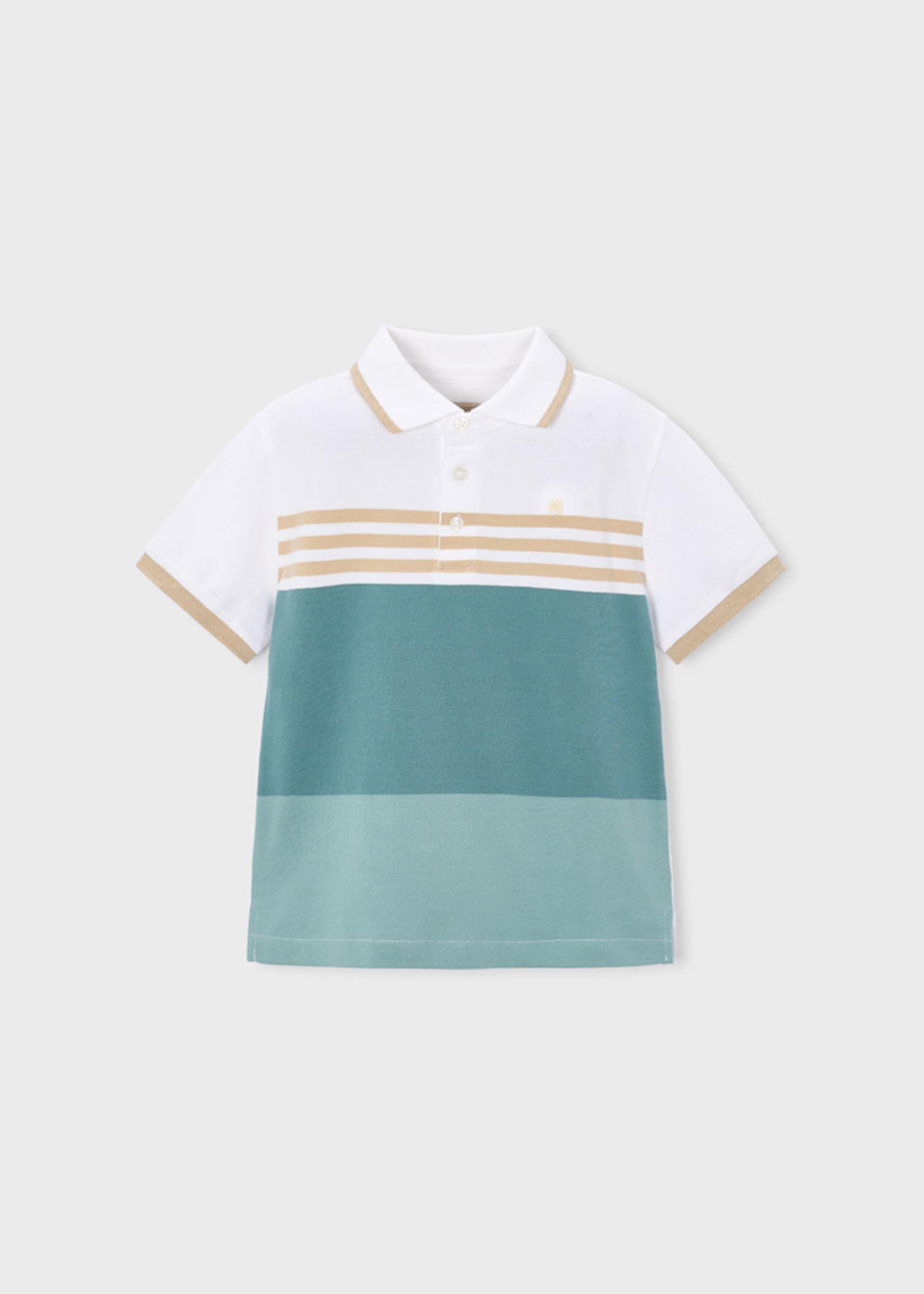Poloshirt Blockstreifen Jungen