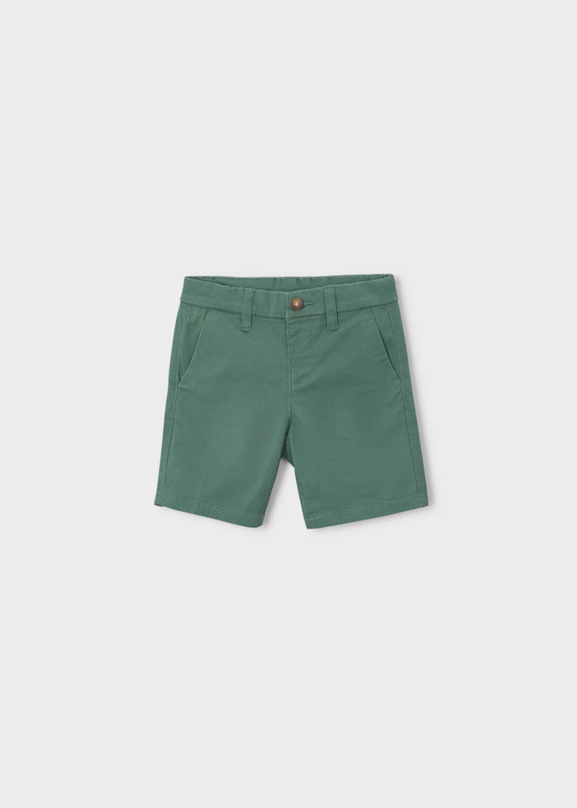 Bermudy chino z serży basic dla chłopca