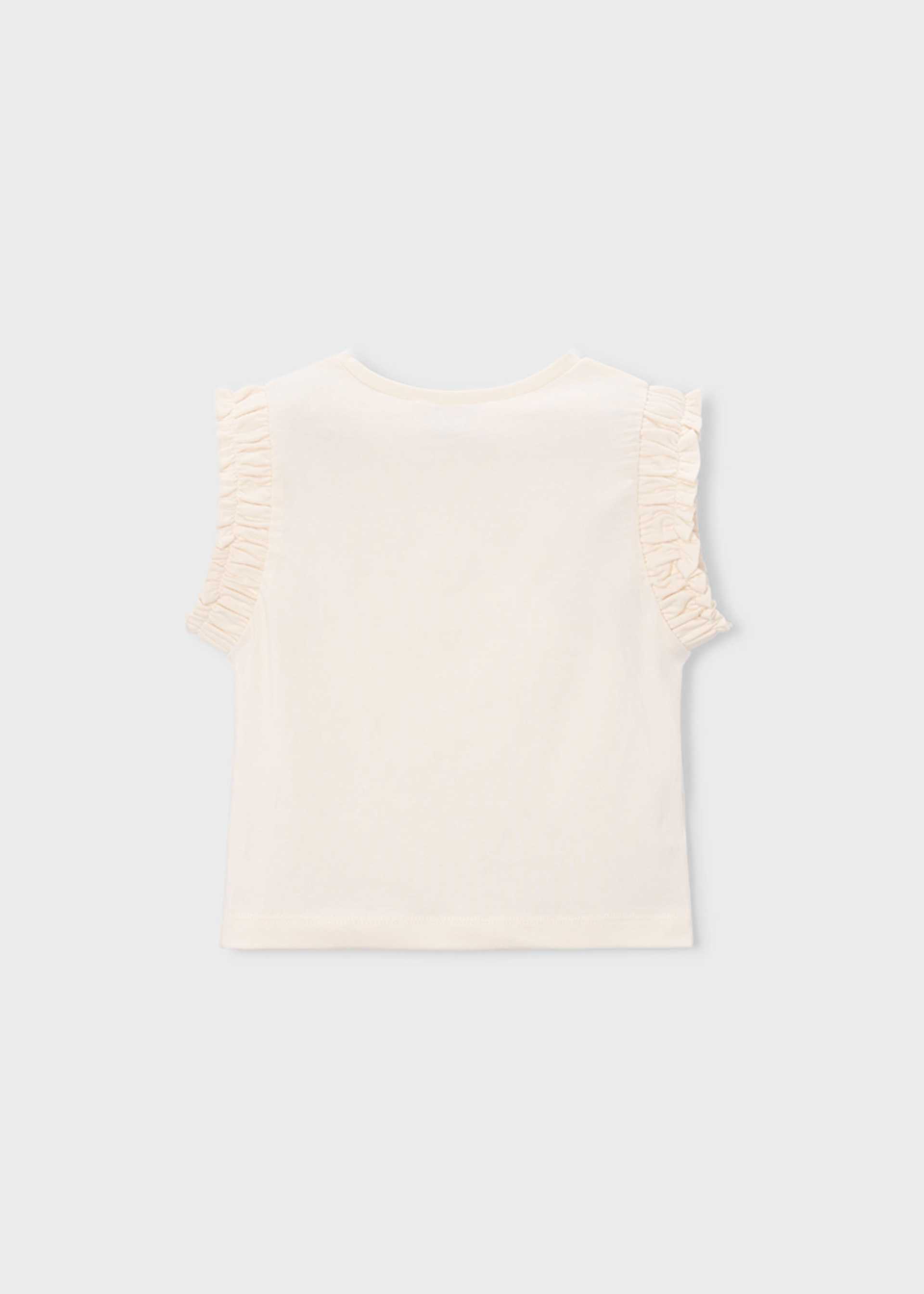 Tricou cu flori fetita