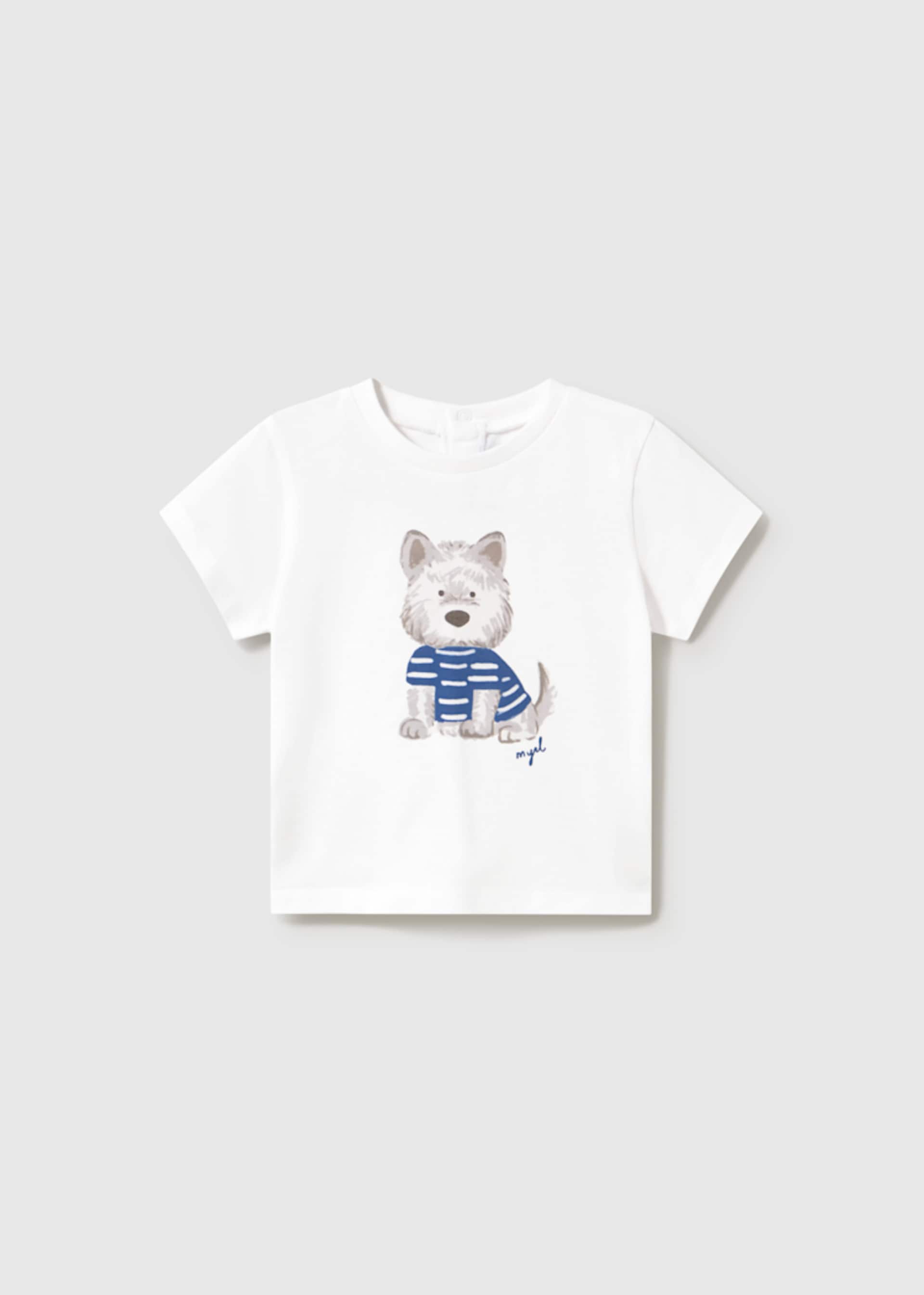 T-shirt chiot bébé