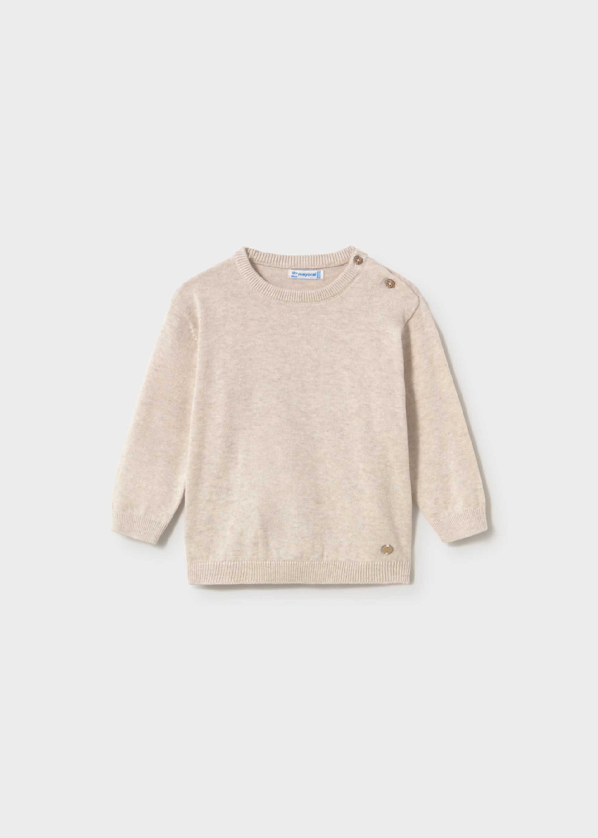Baby Crew Button Sweater