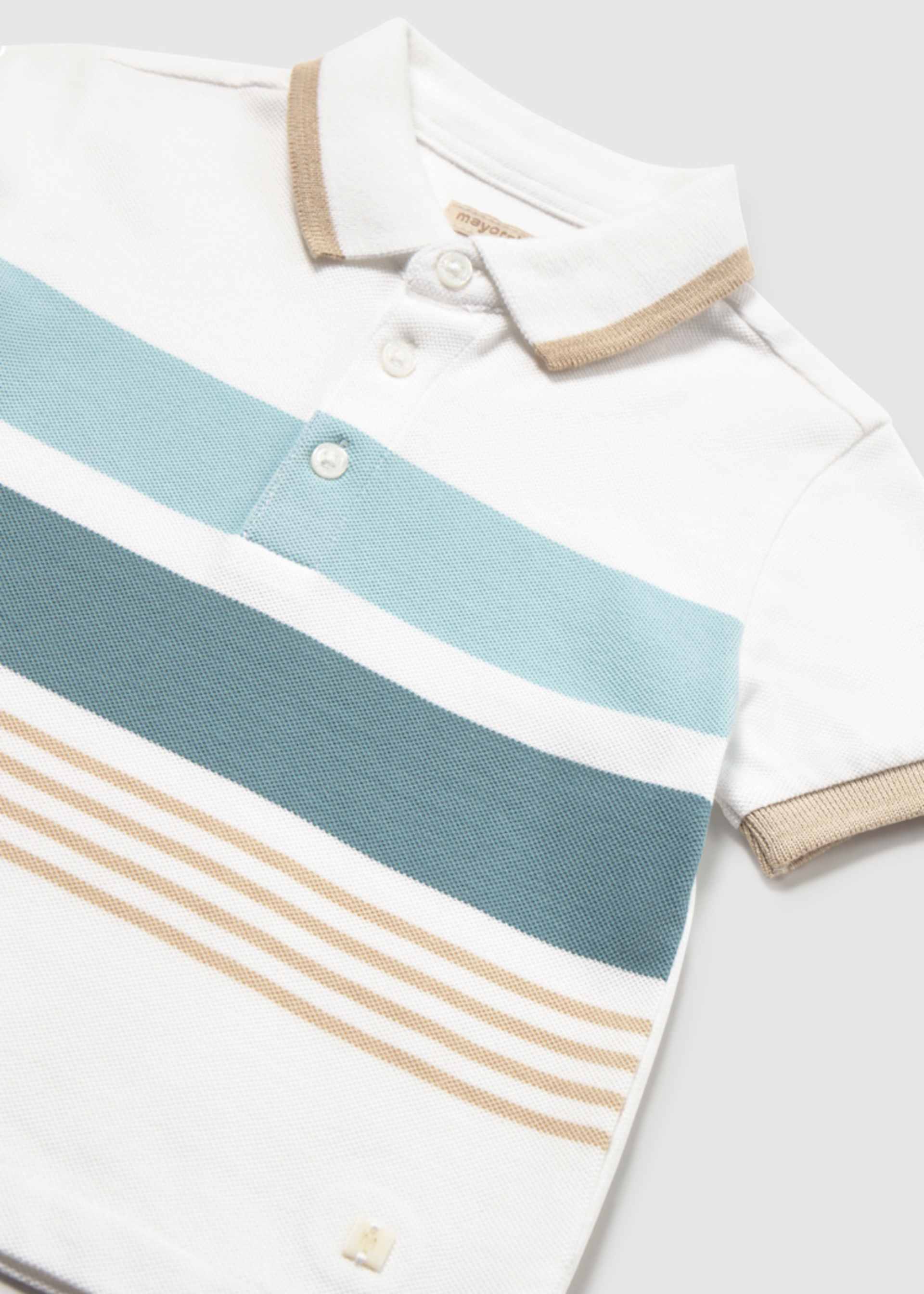 Poloshirt Blockstreifen Baby