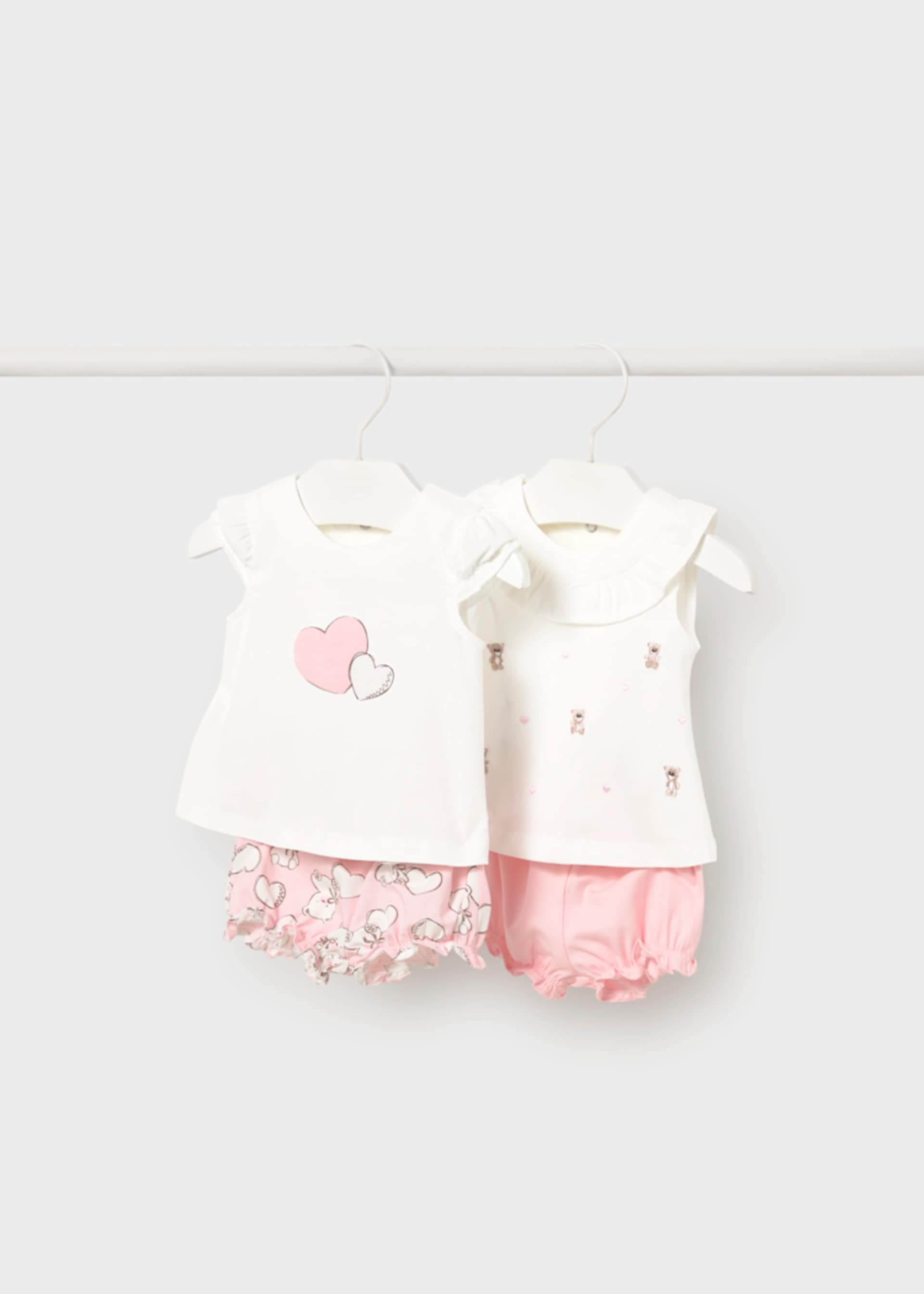 4-piece ruffled Set newborn