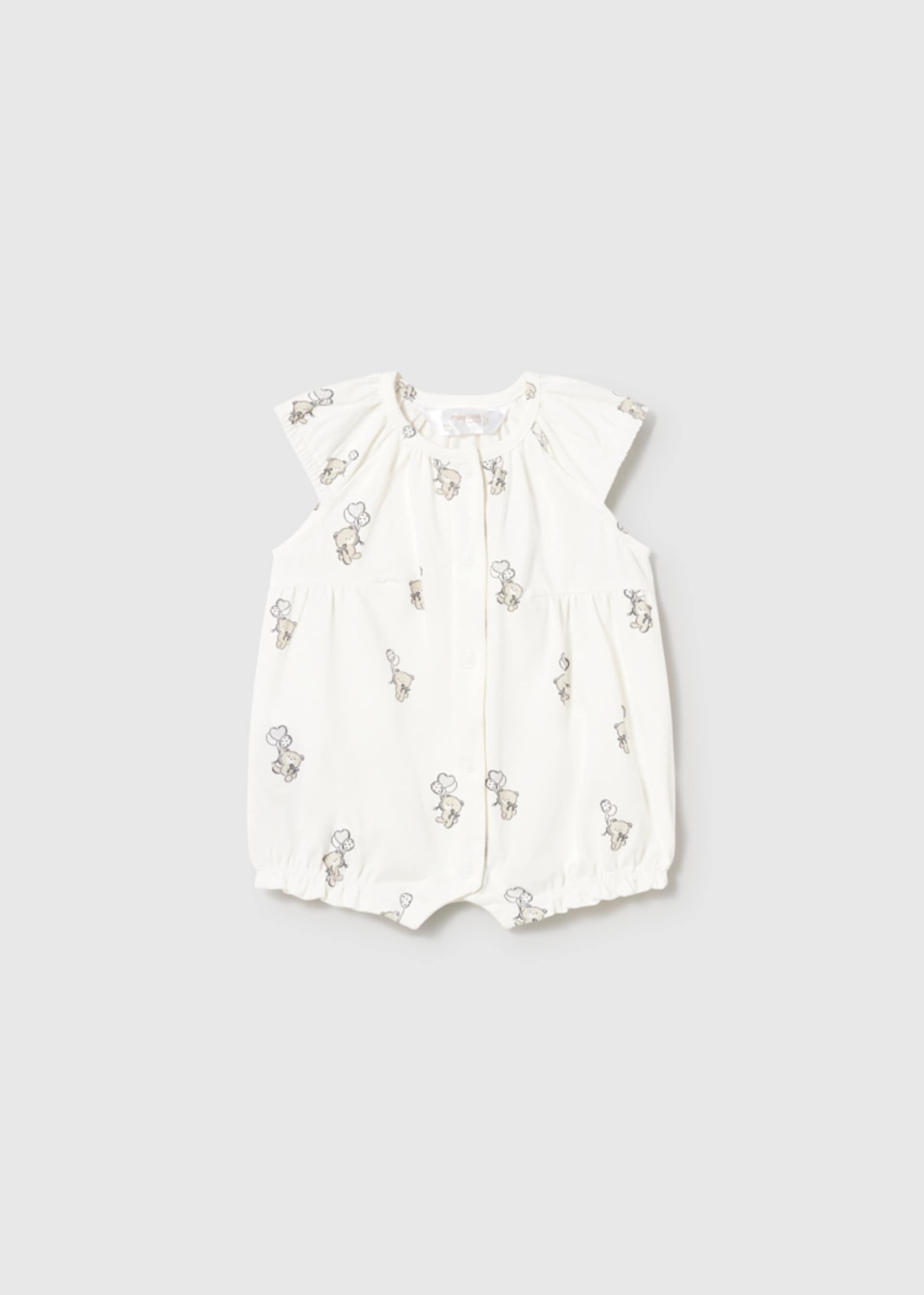 Pijama estampado recién nacida