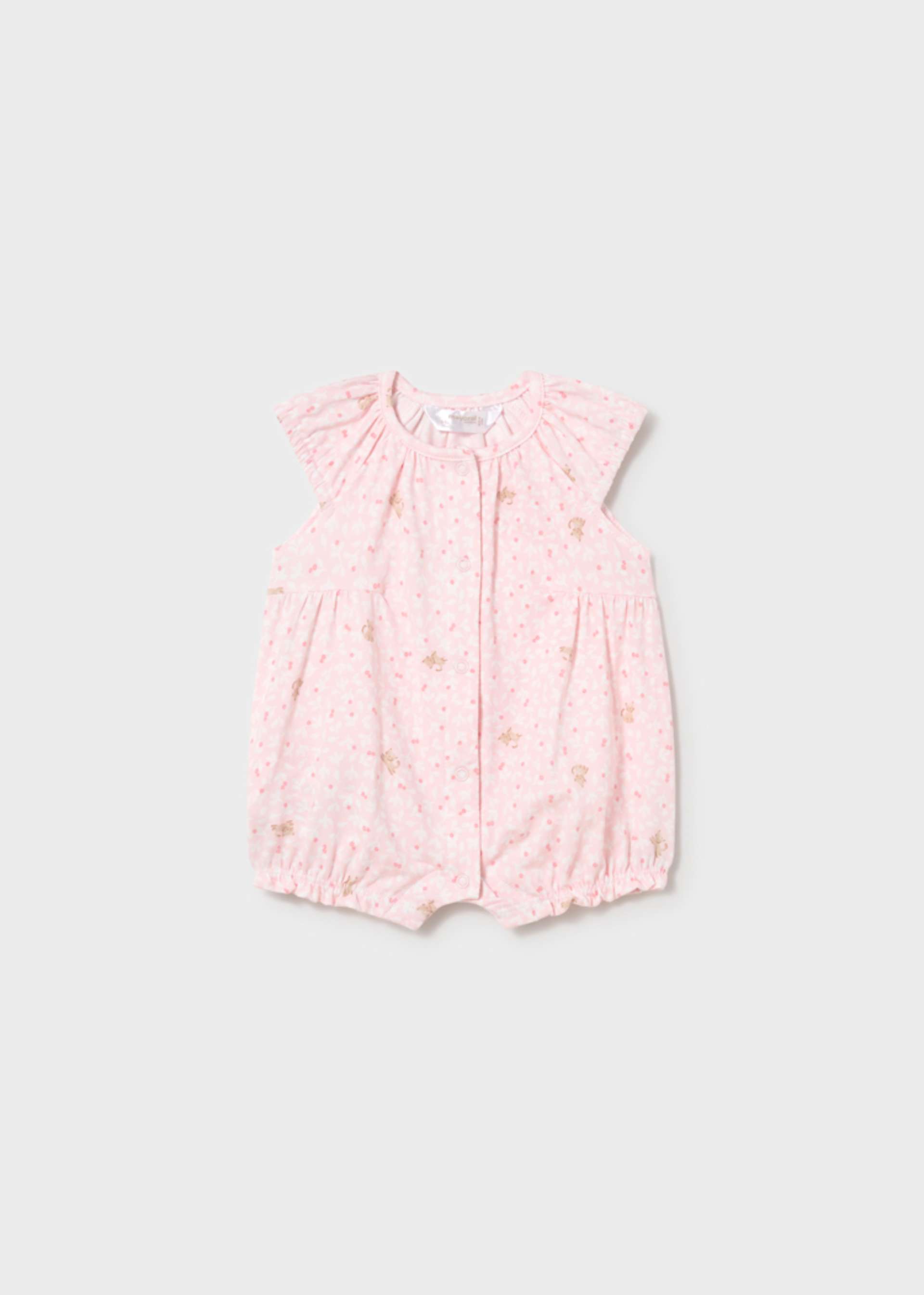 Pijama estampado recém nascida