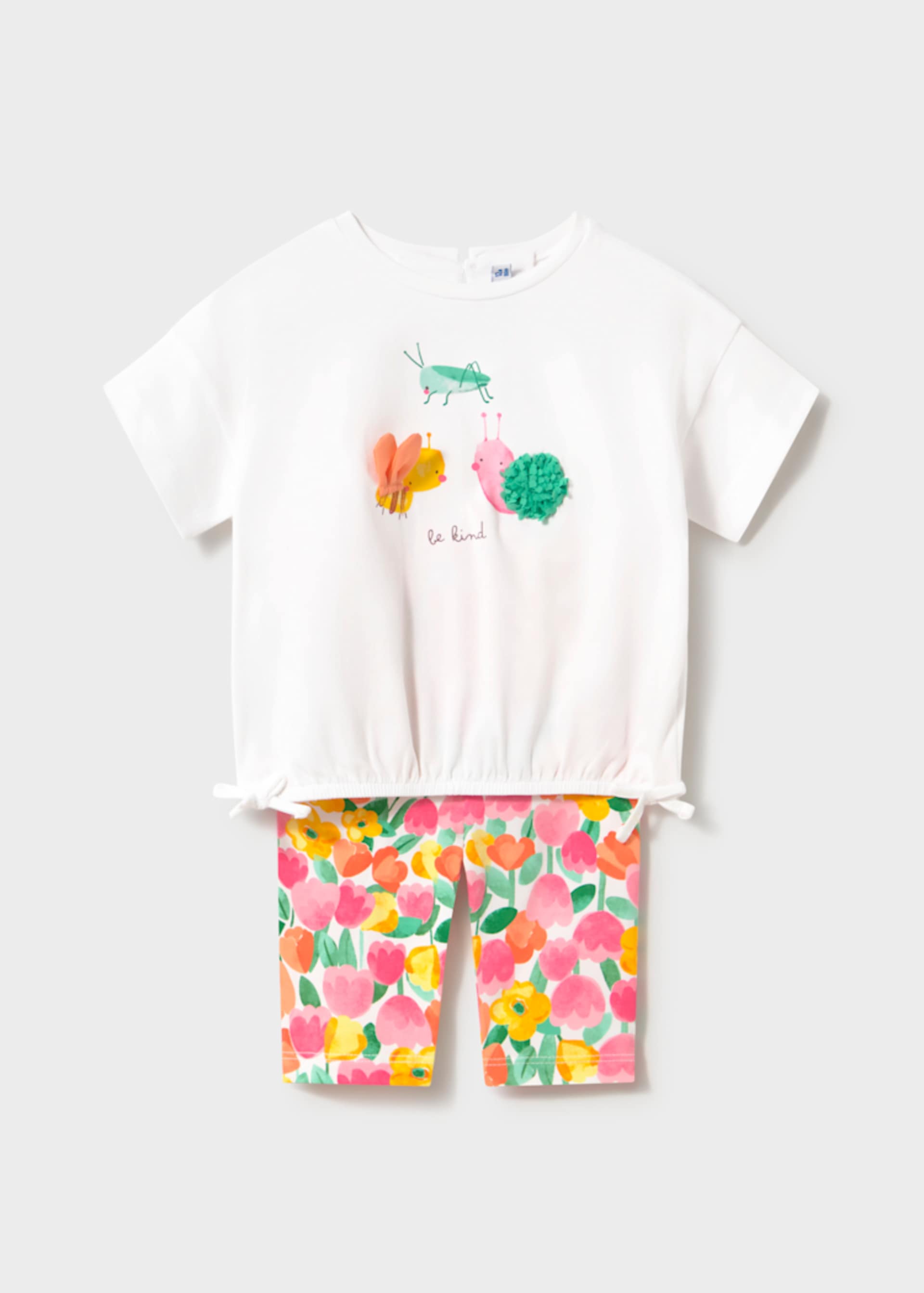 Set colanti cu imprimeu bebe