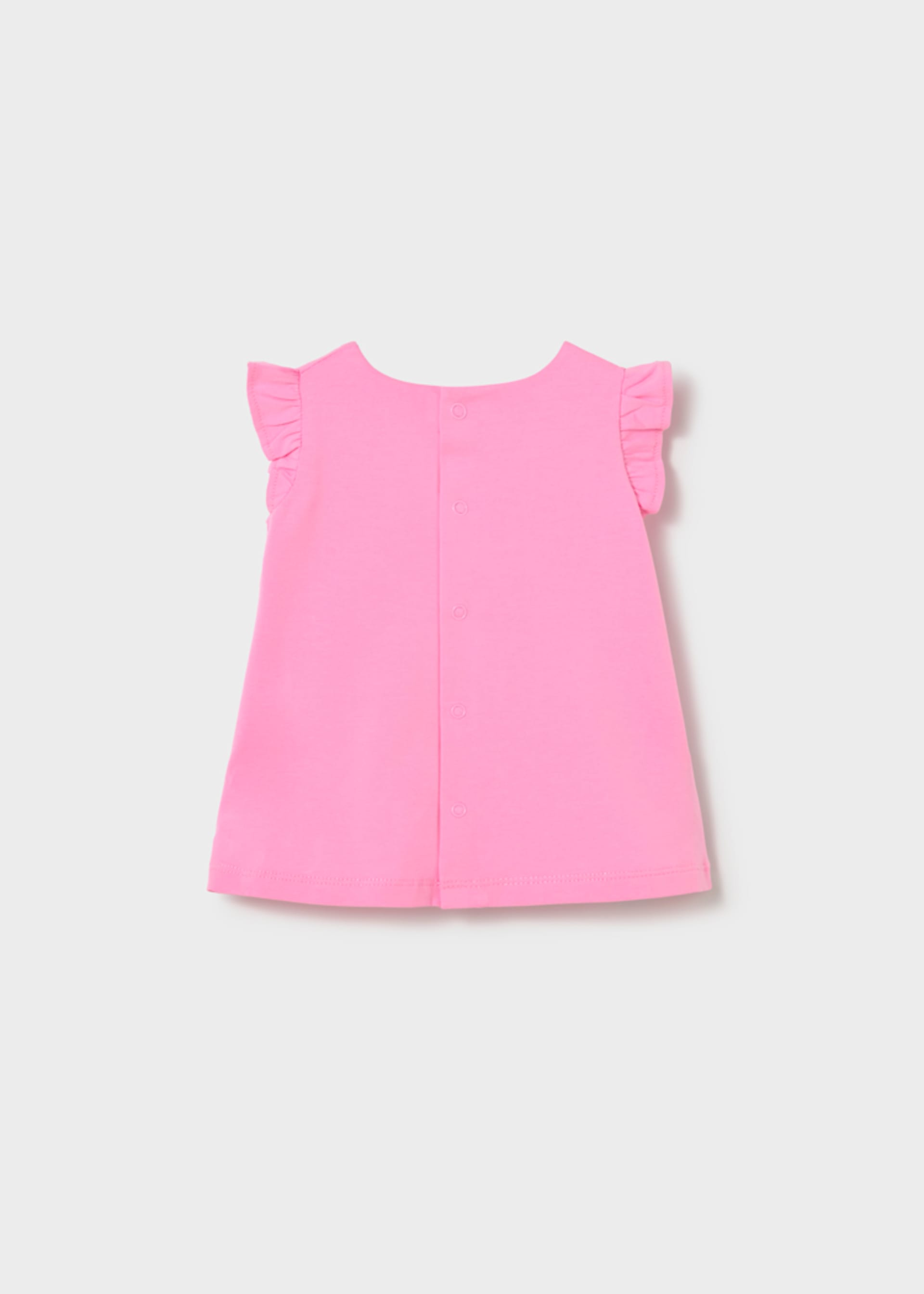 Newborn Girl Printed Knit Dress