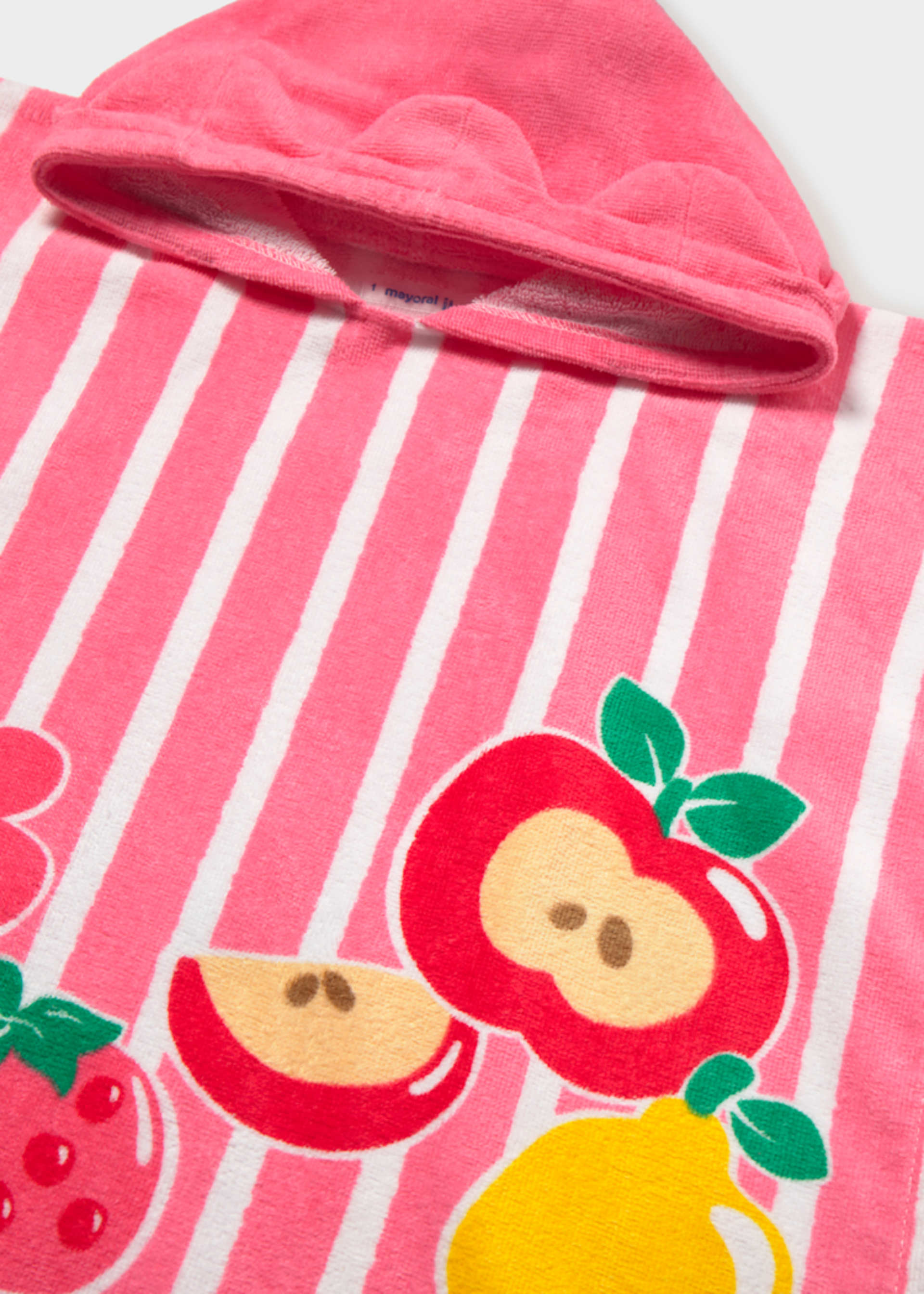 Serviette plage avec capuche bébé