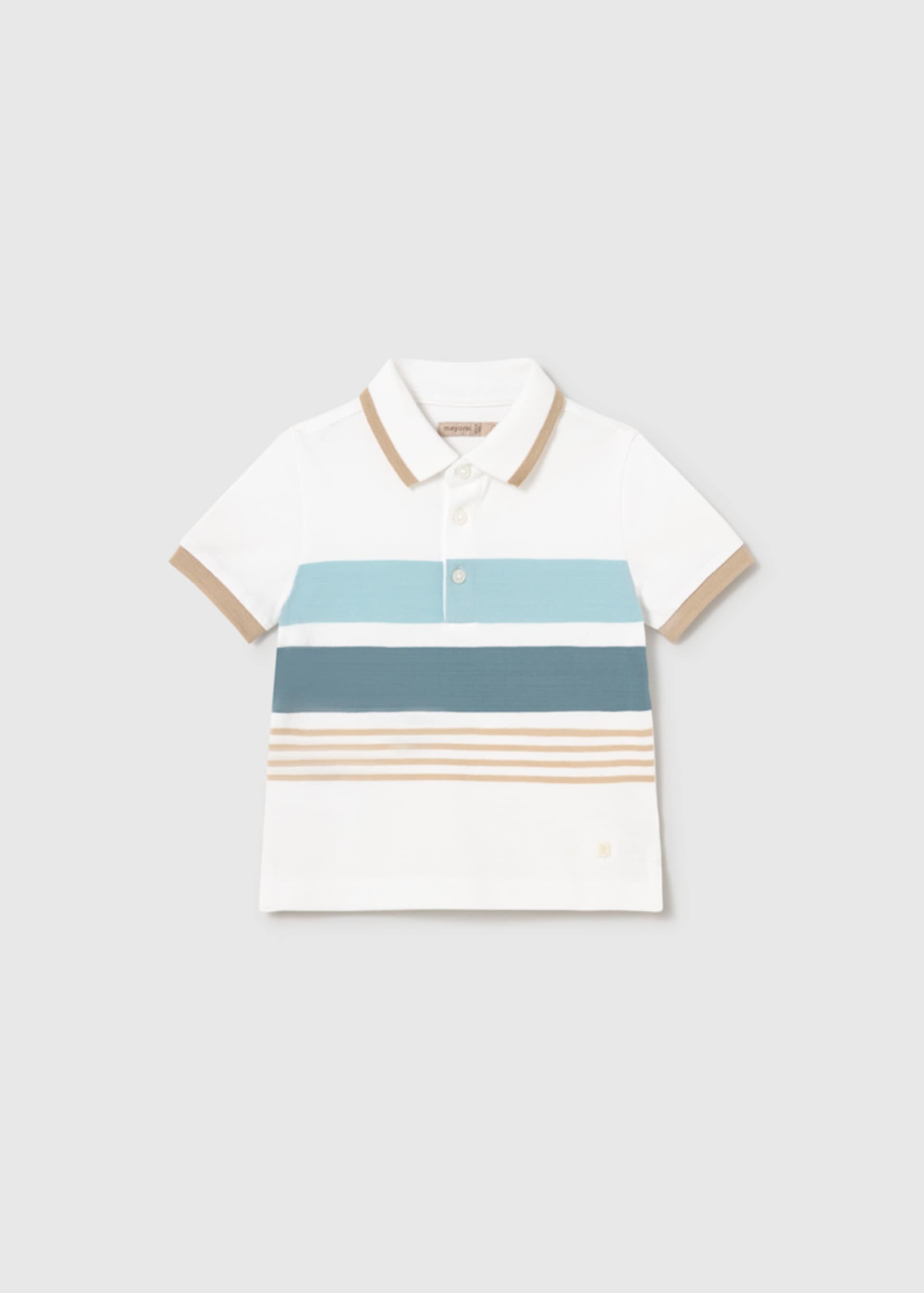 Polo w paski dla niemowlęcia