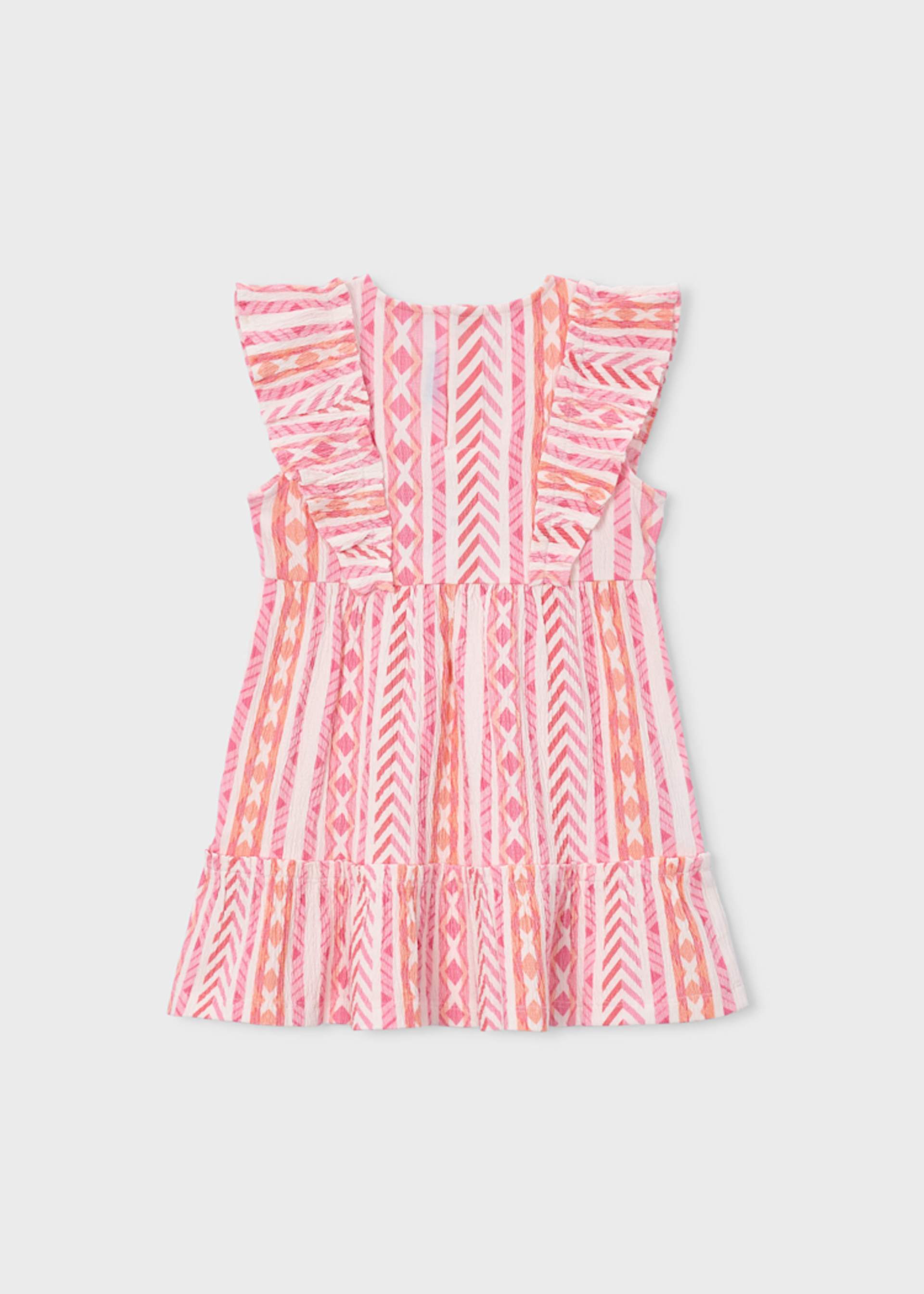 Vestito stampato punto bambina