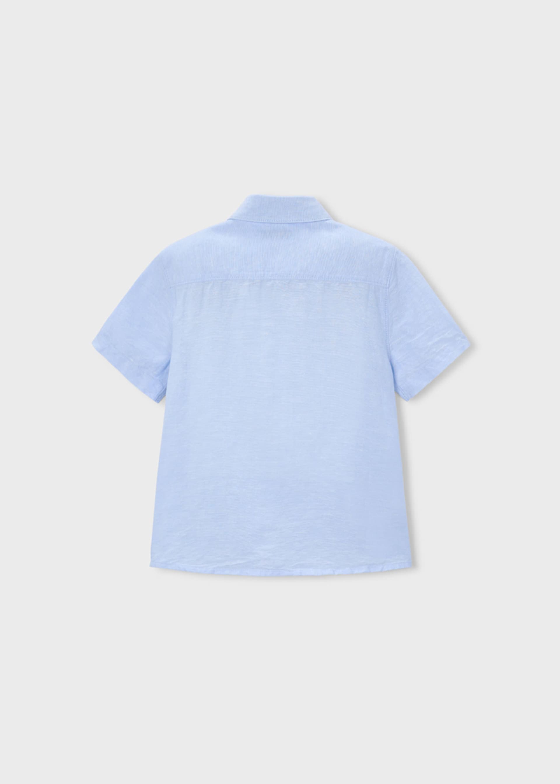 Camisa com linho menino