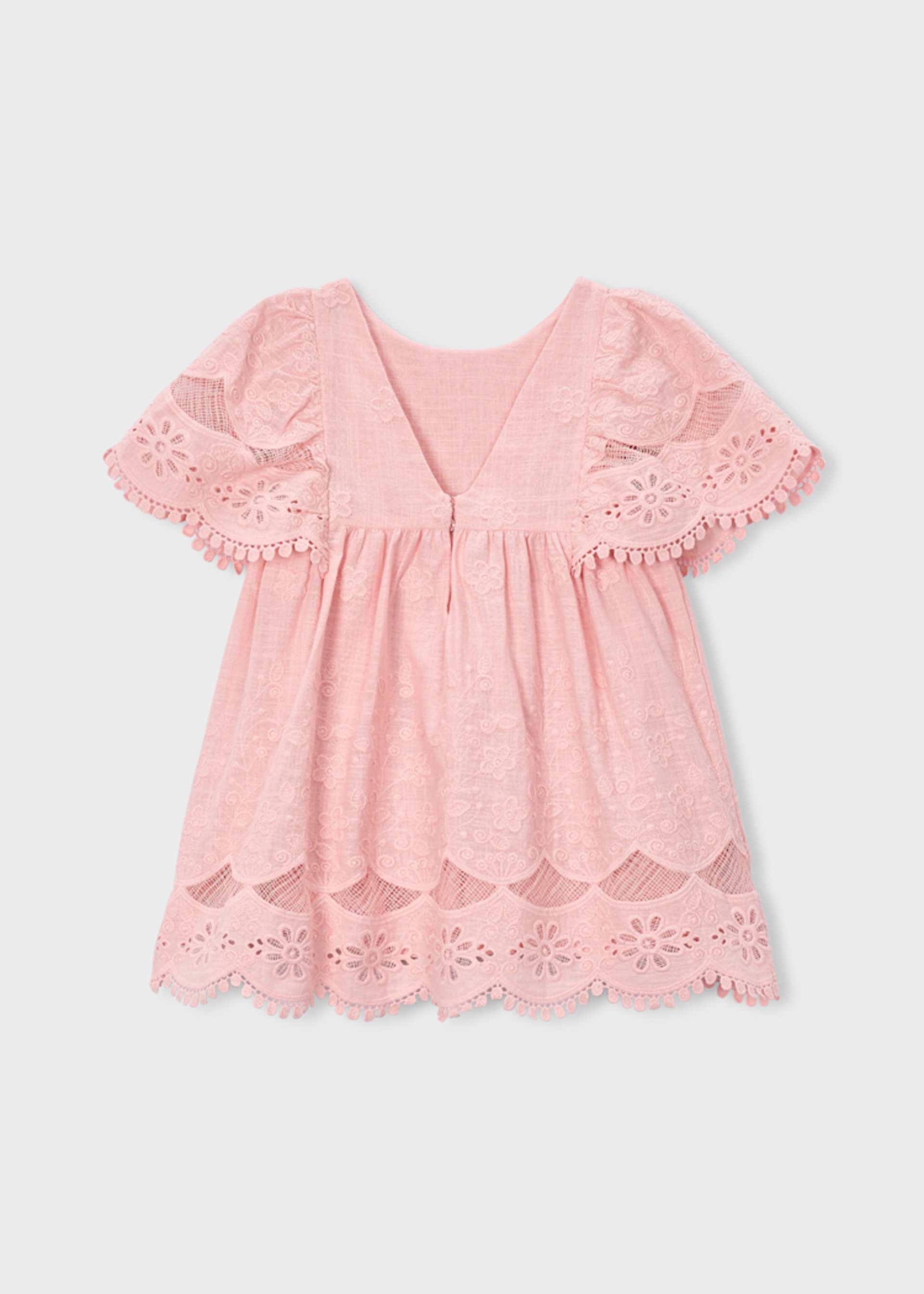 Vestito cerimonia ricamato bambina
