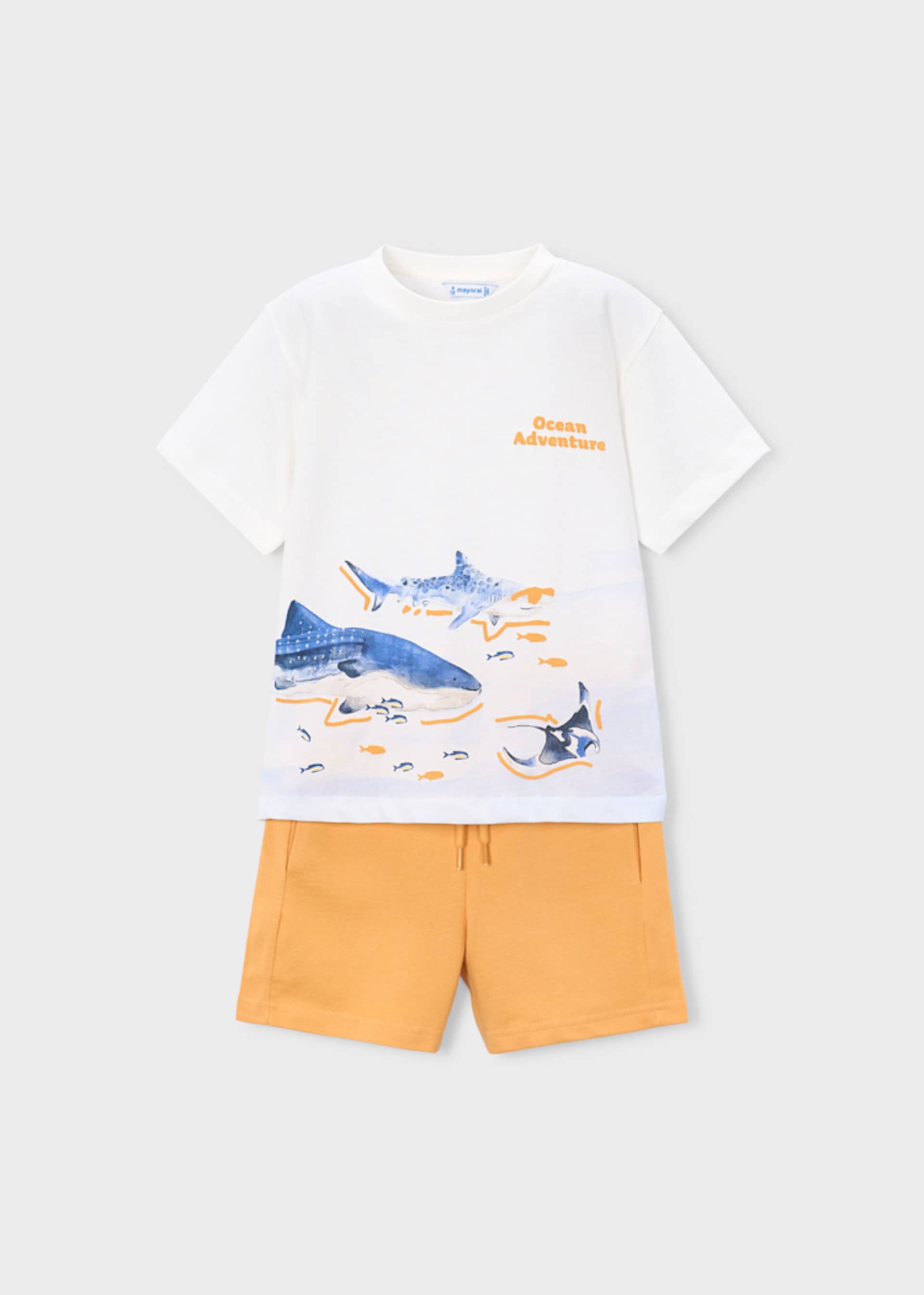 Conjunto calções e t-shirt menino