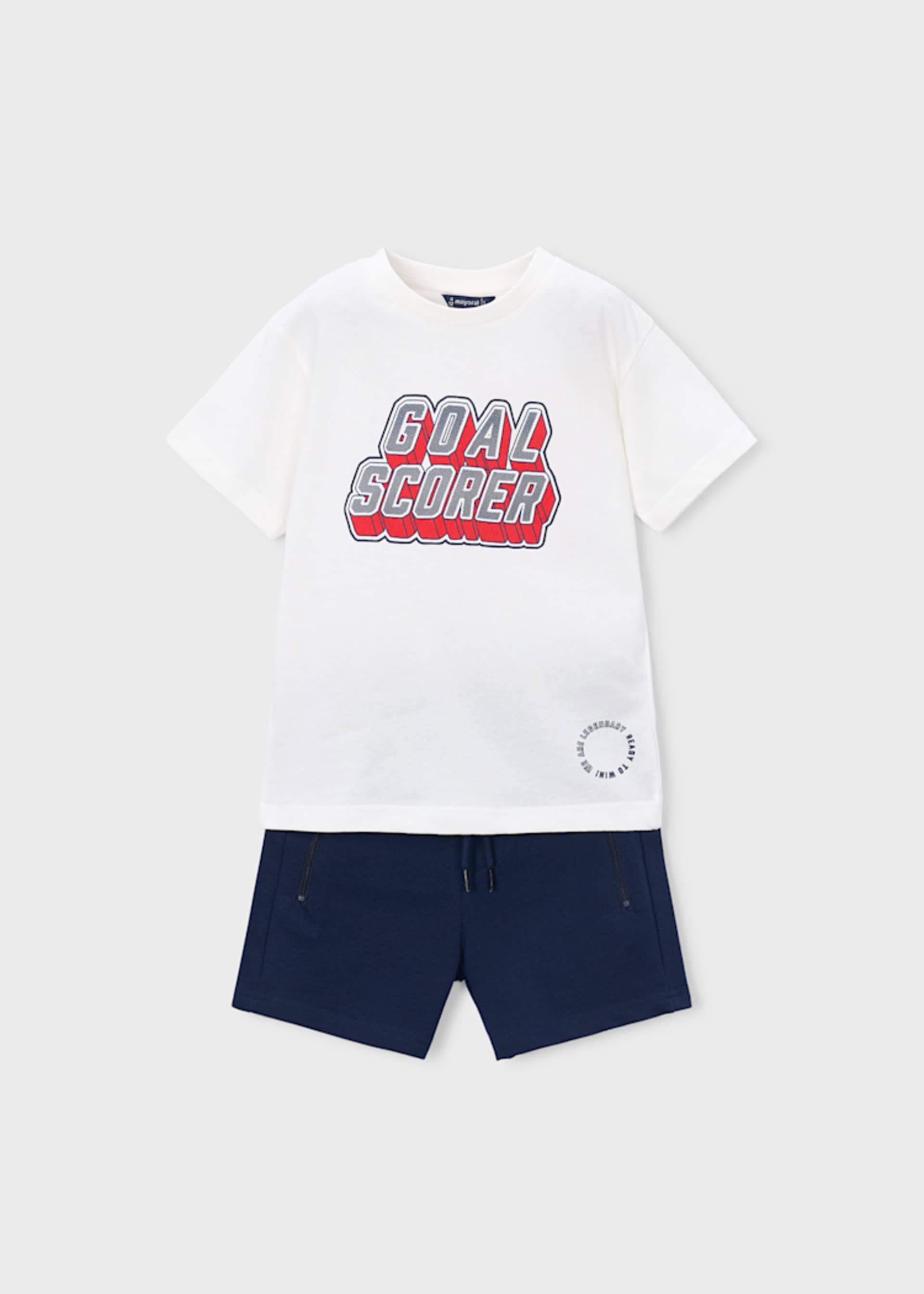 Conjunto calções e t-shirt menino