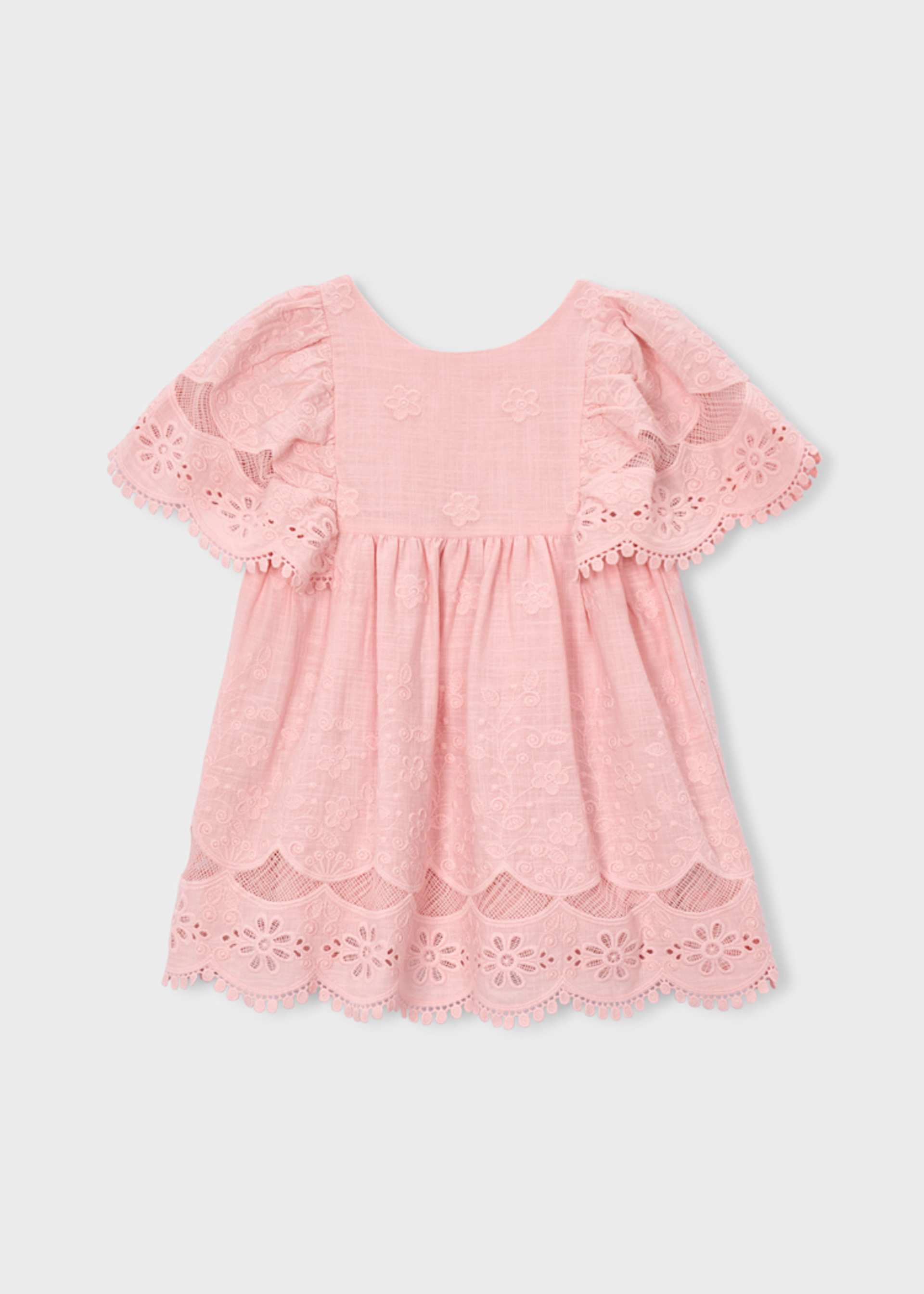 Vestito cerimonia ricamato bambina