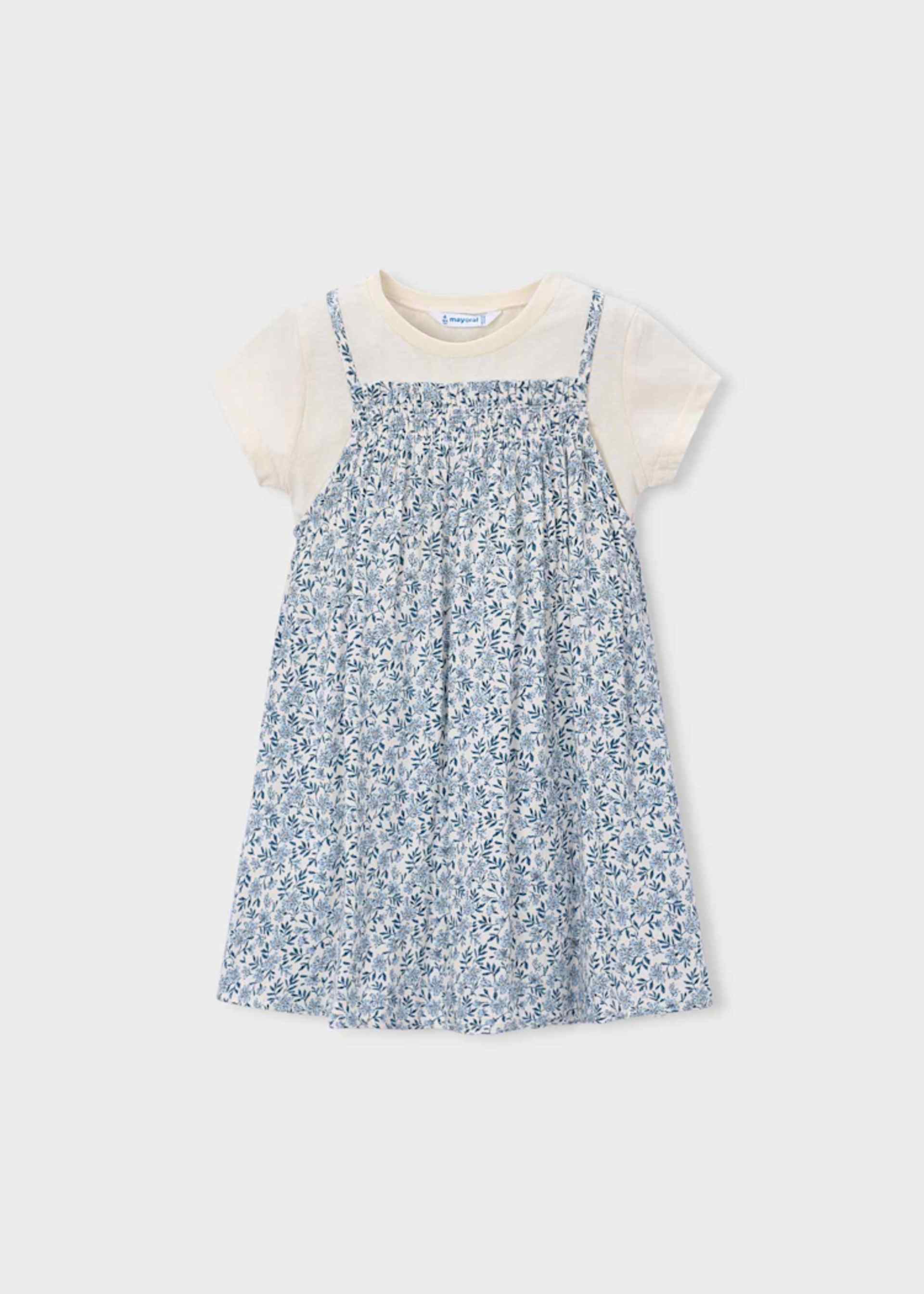 Rochie combinata fetita