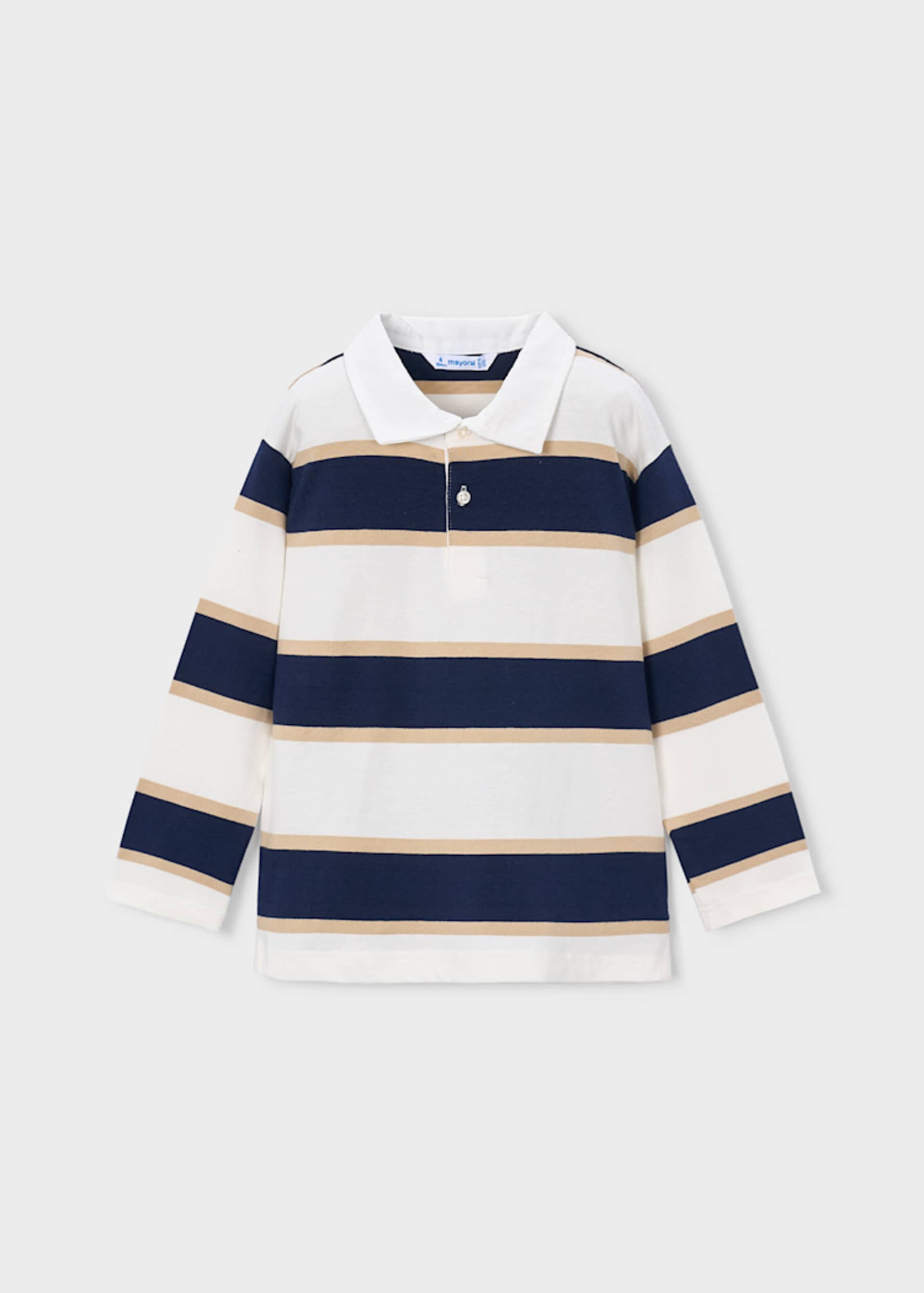 Boy Striped Polo Shirt