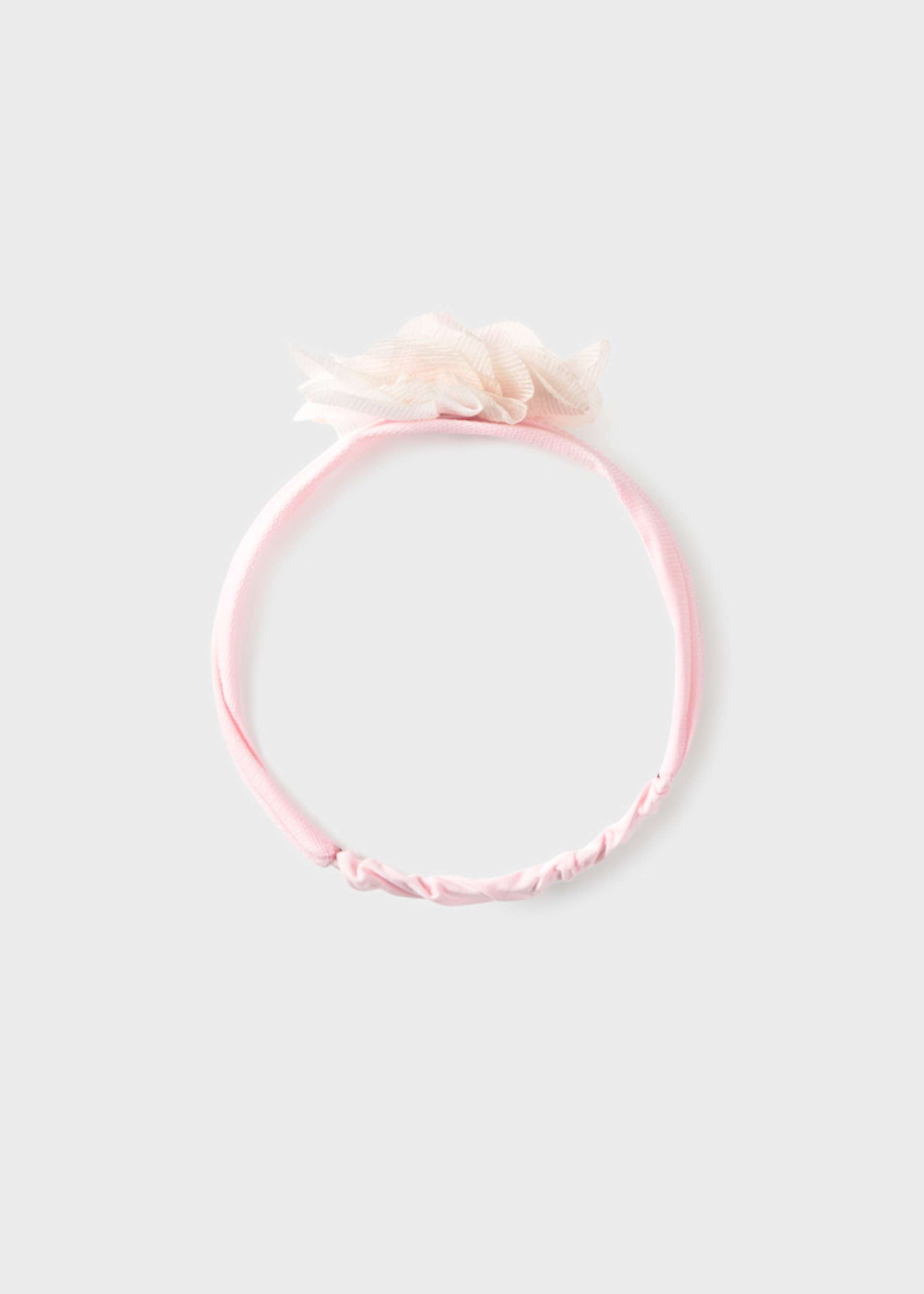 Diadema floral ceremonia recién nacida