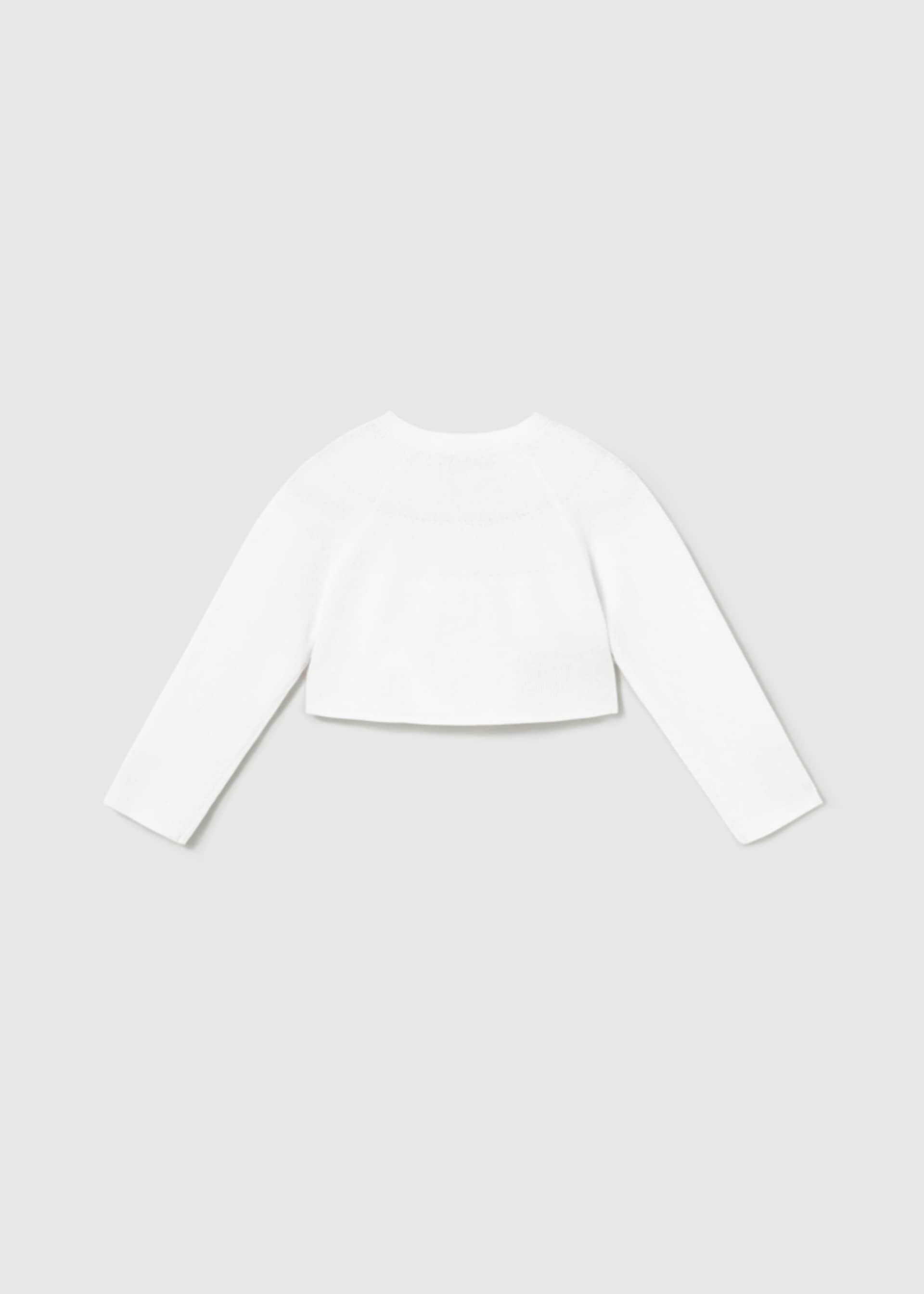 Cardigan basic tricot neonata