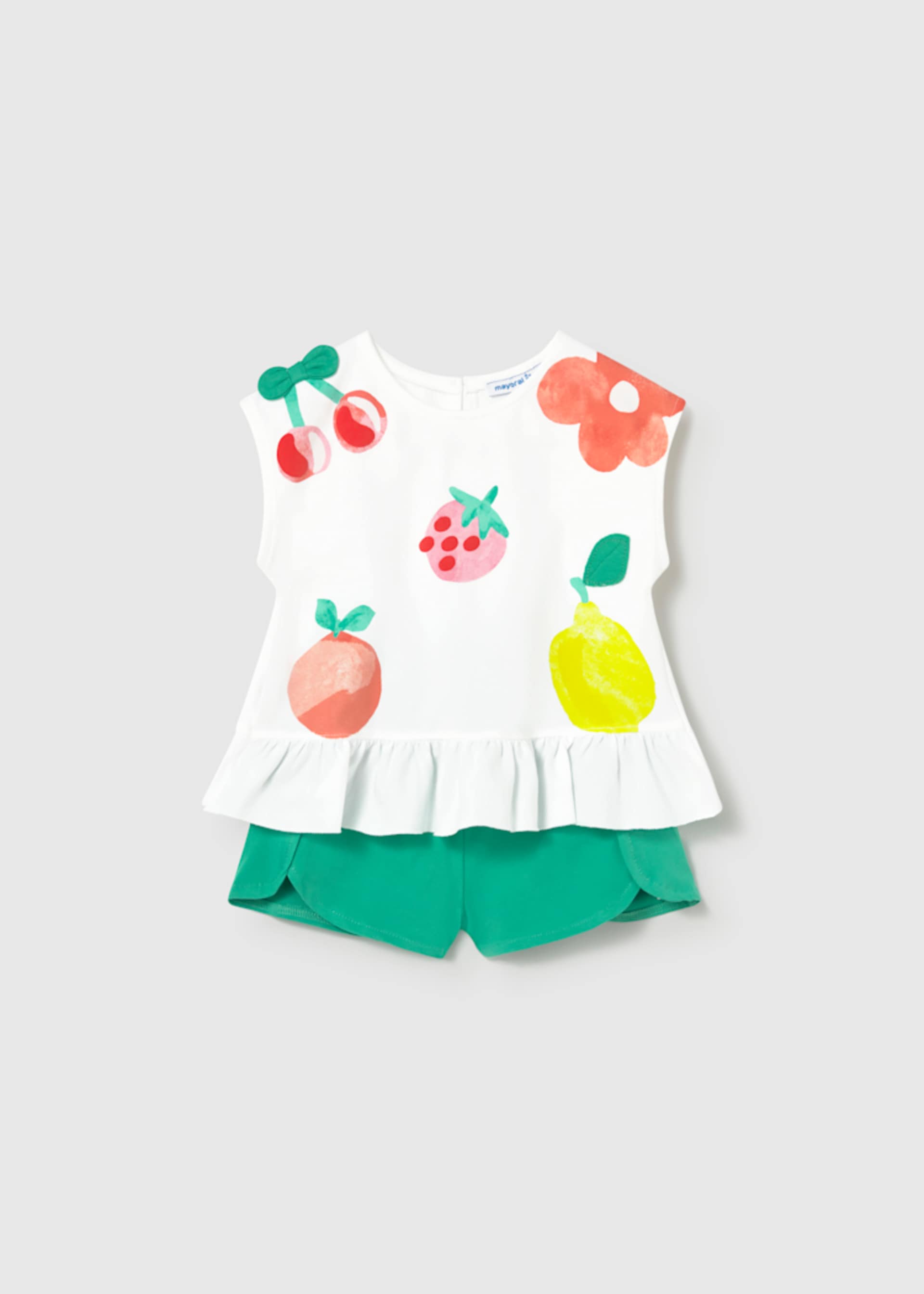 Baby set shorts and fruit t-shirt Baby set shorts and fruit t-shirt