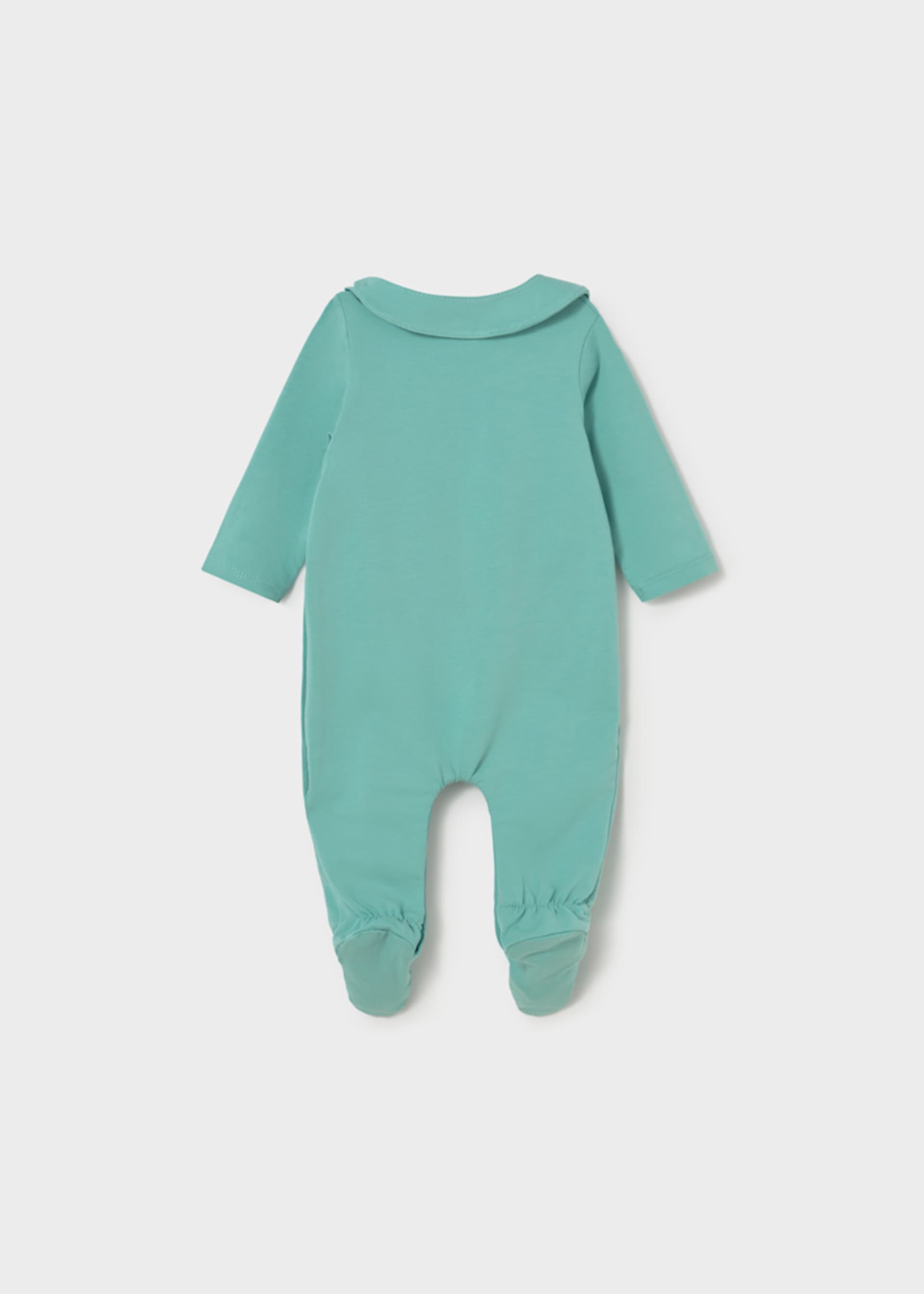 Pijama cu bavetica nou-nascut