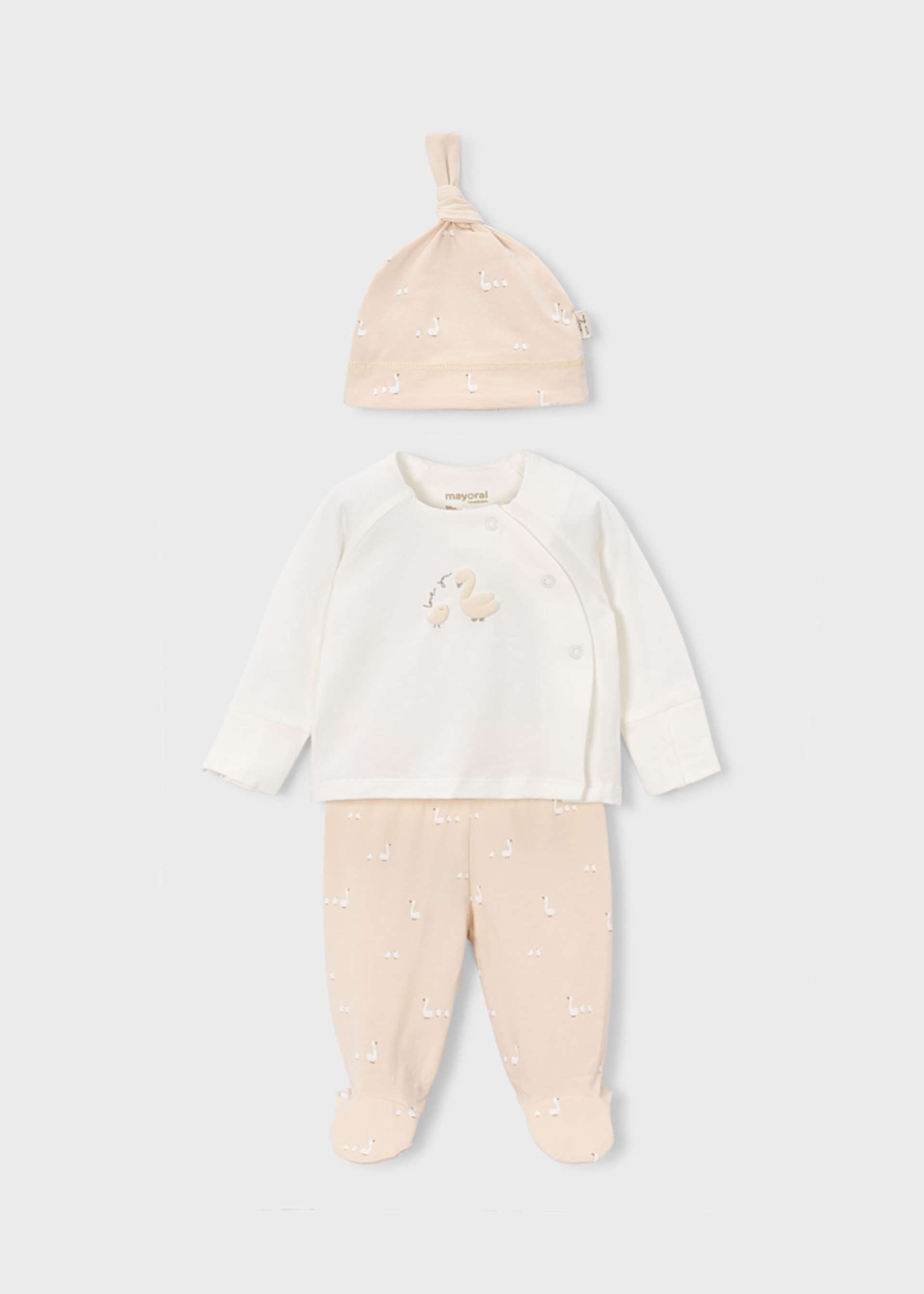 Leg warmer set with hat