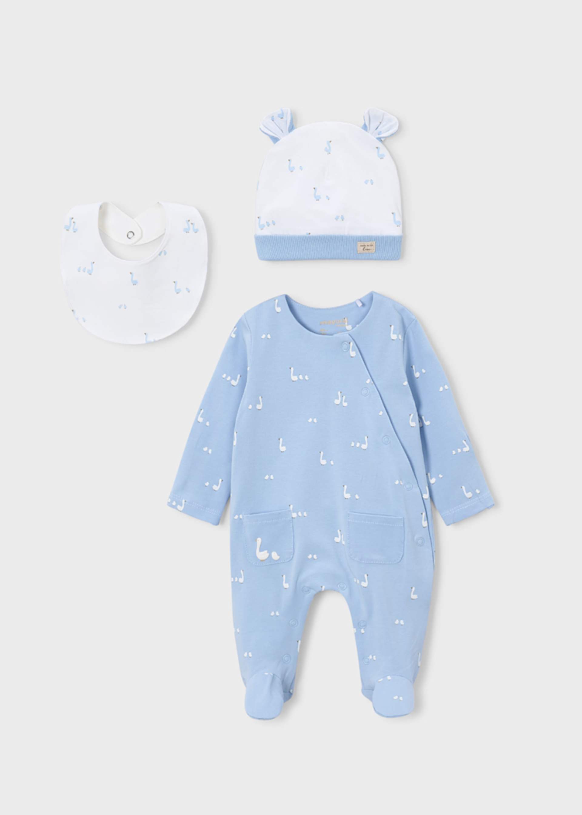 Set regalo pijama largo recién nacida